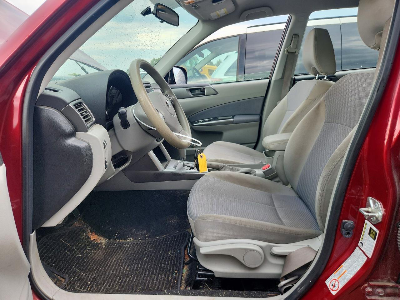 2011 Subaru Forester 2.5x Red vin: JF2SHBBC7BH767113