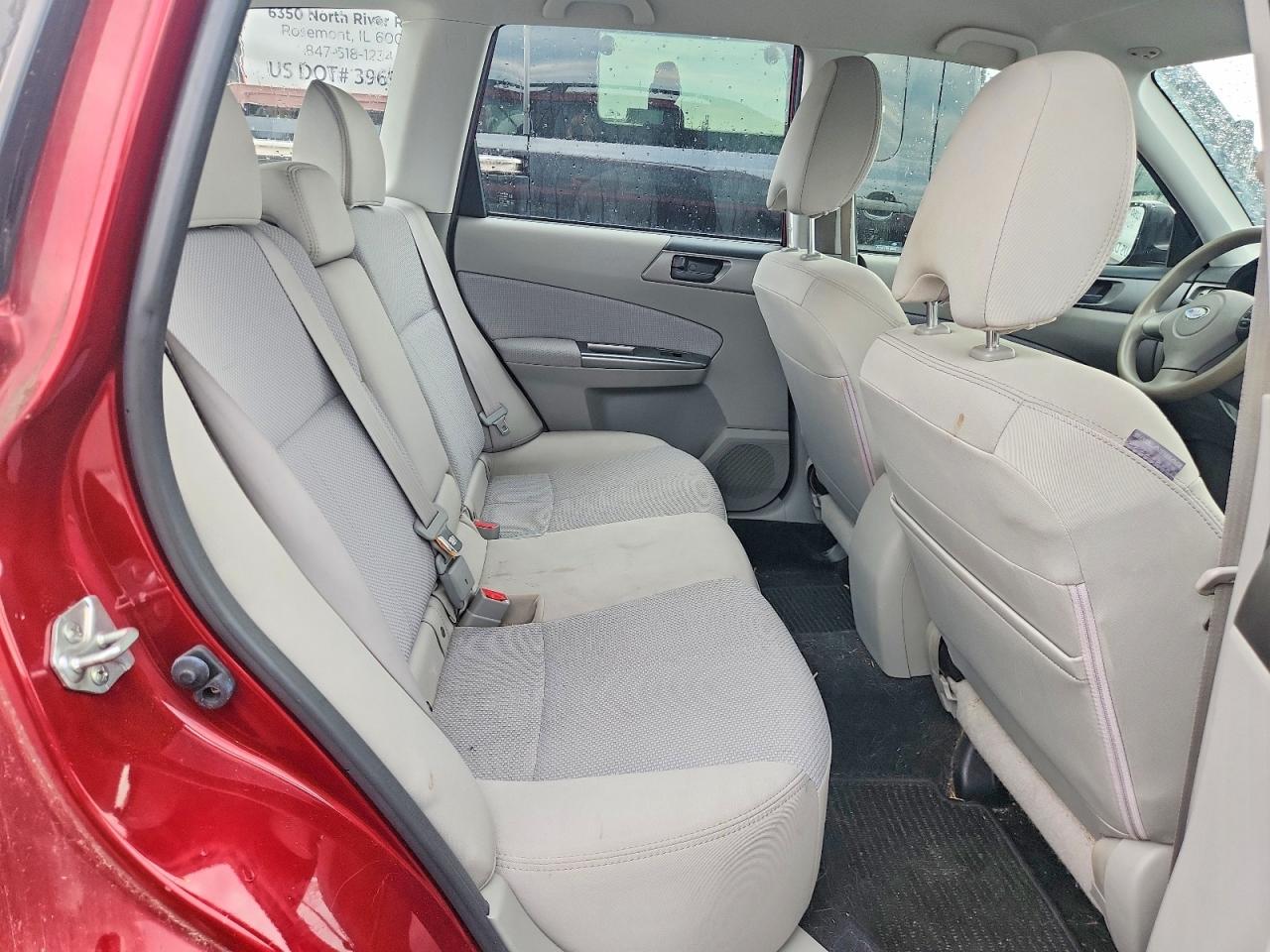 2011 Subaru Forester 2.5x Red vin: JF2SHBBC7BH767113