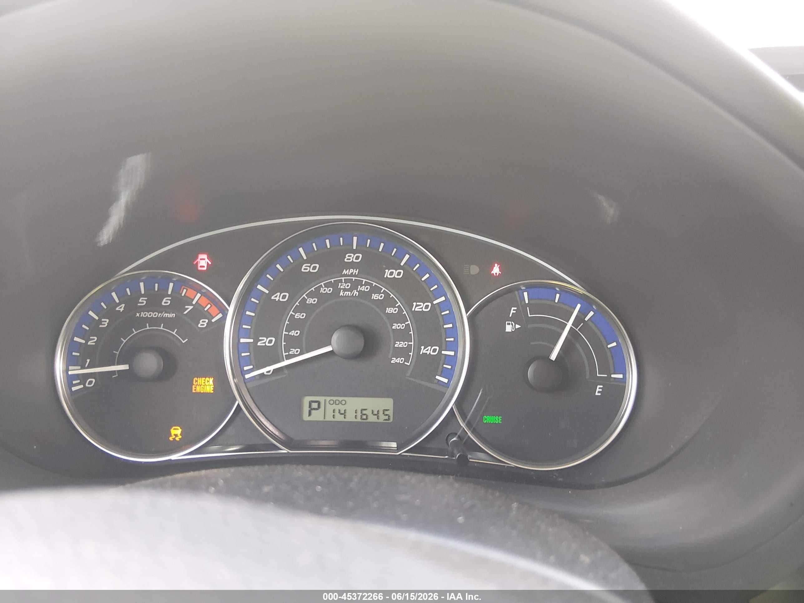 2012 Subaru Forester 2.5x Blue vin: JF2SHBBC7CH461028