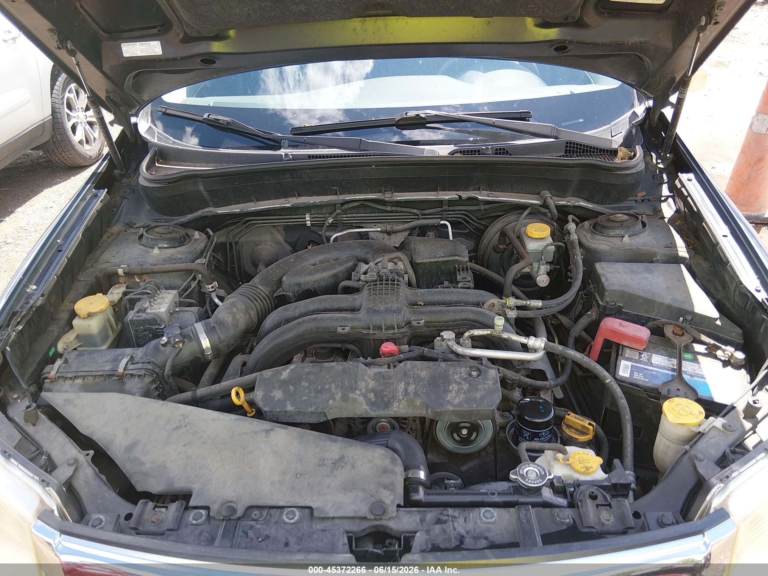 2012 Subaru Forester 2.5x Blue vin: JF2SHBBC7CH461028