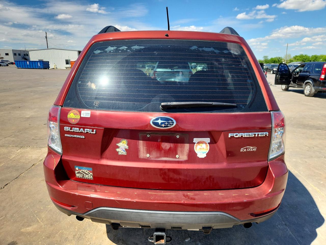 2012 Subaru Forester 2.5x Red vin: JF2SHBBC8CH408645