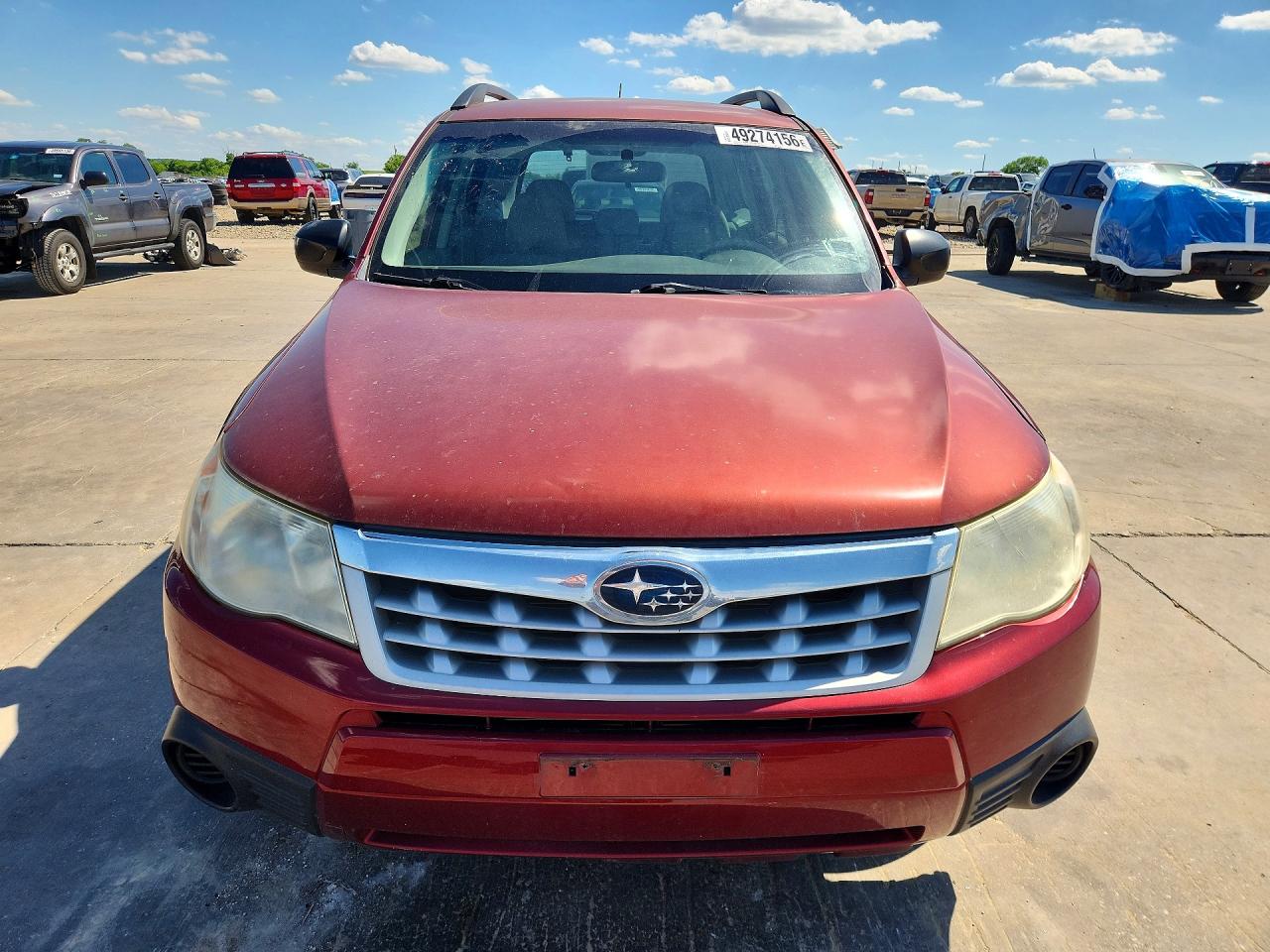 2012 Subaru Forester 2.5x Red vin: JF2SHBBC8CH408645