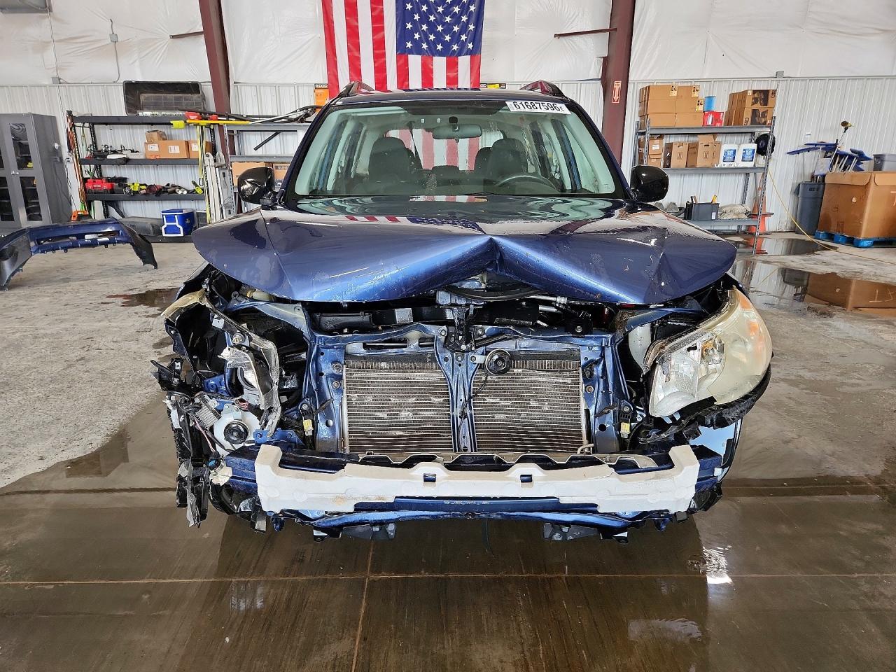 2012 Subaru Forester 2.5x Blue vin: JF2SHBBC8CH411495