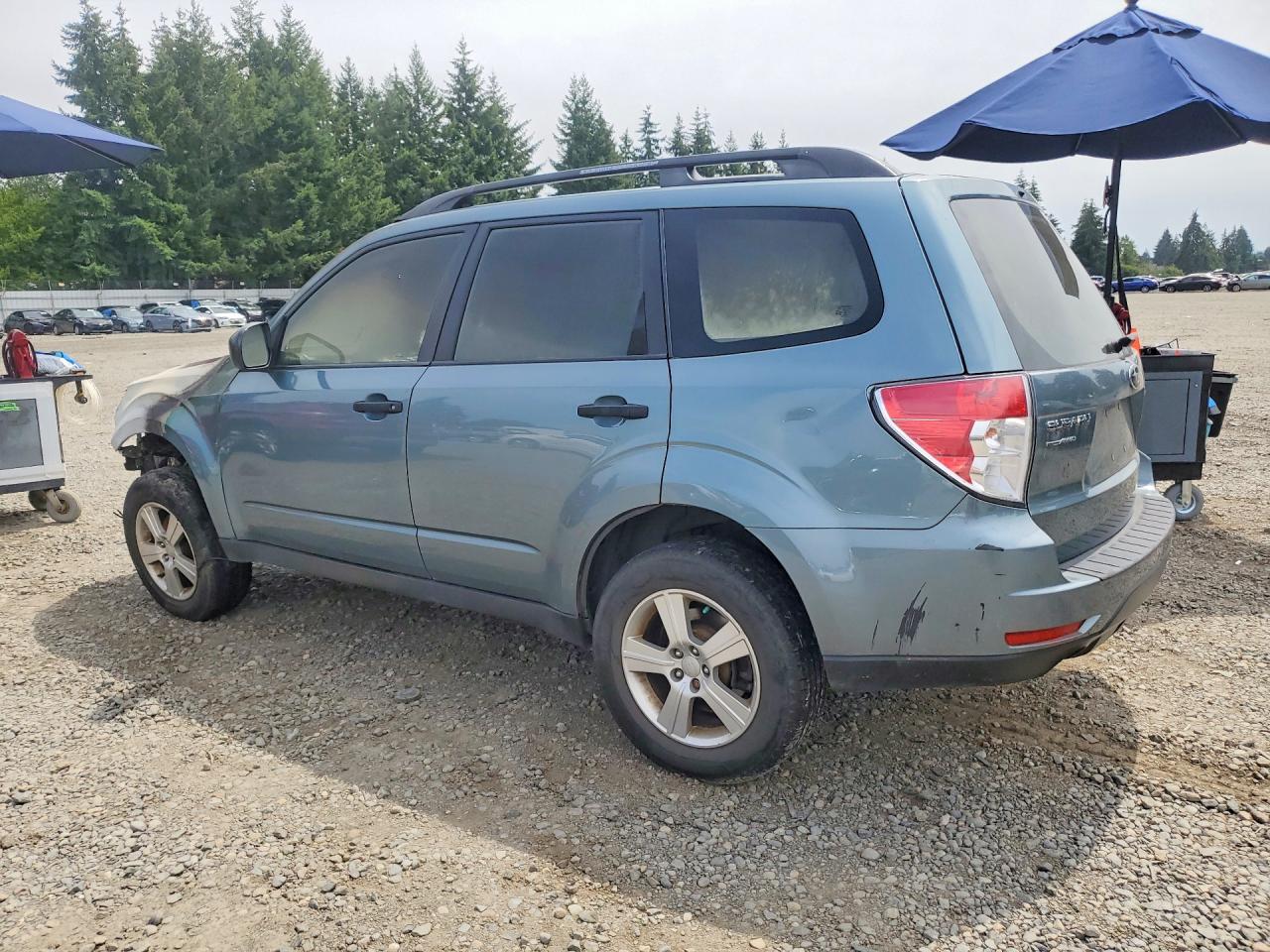 2012 Subaru Forester 2.5x Blue vin: JF2SHBBC9CH440794