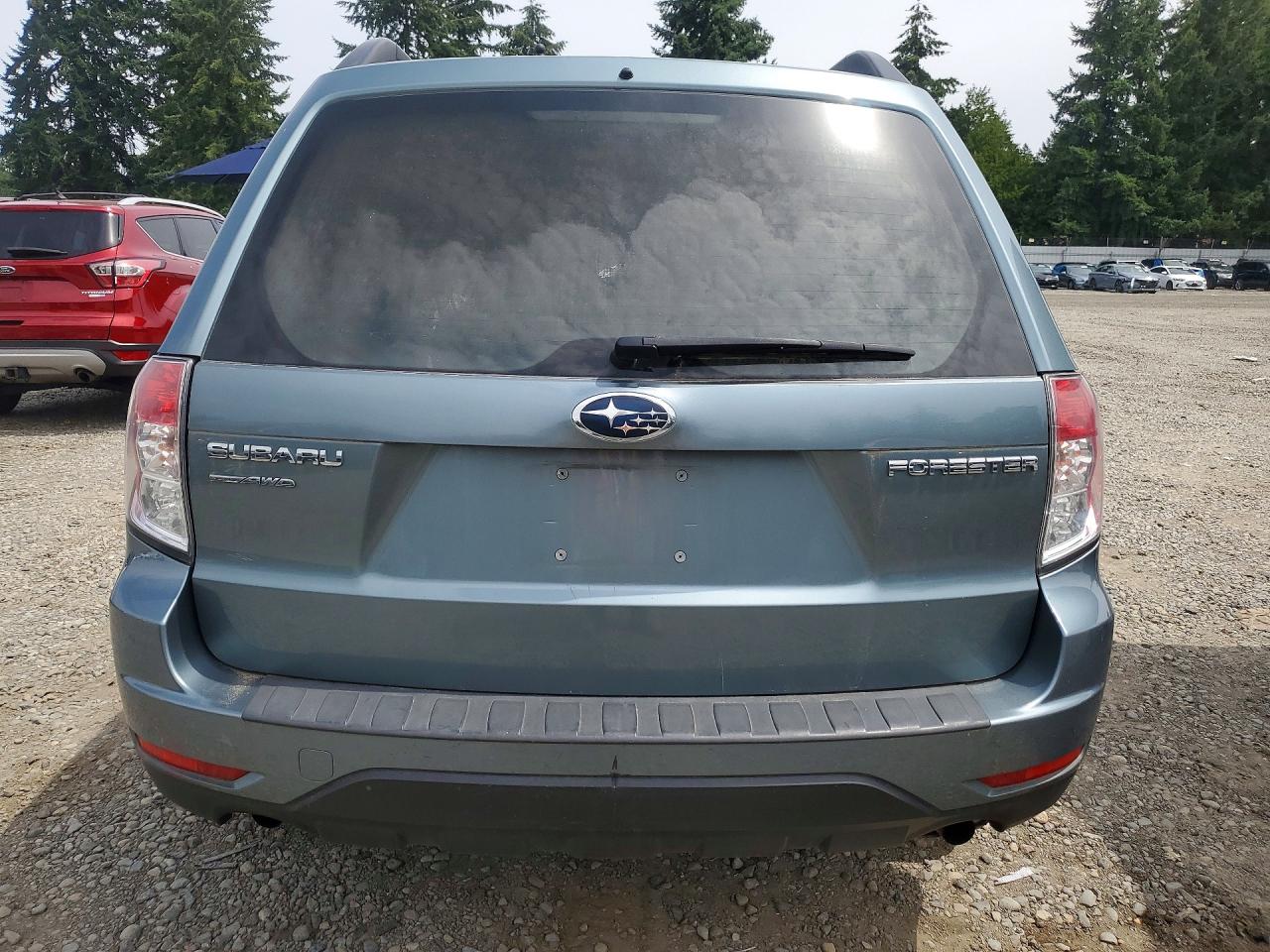 2012 Subaru Forester 2.5x Blue vin: JF2SHBBC9CH440794