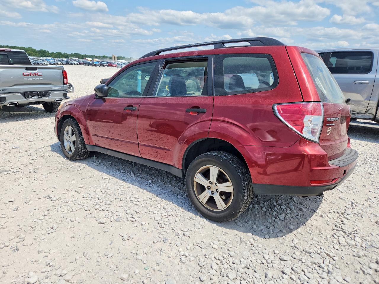 2012 Subaru Forester 2.5x Red vin: JF2SHBBC9CH448412