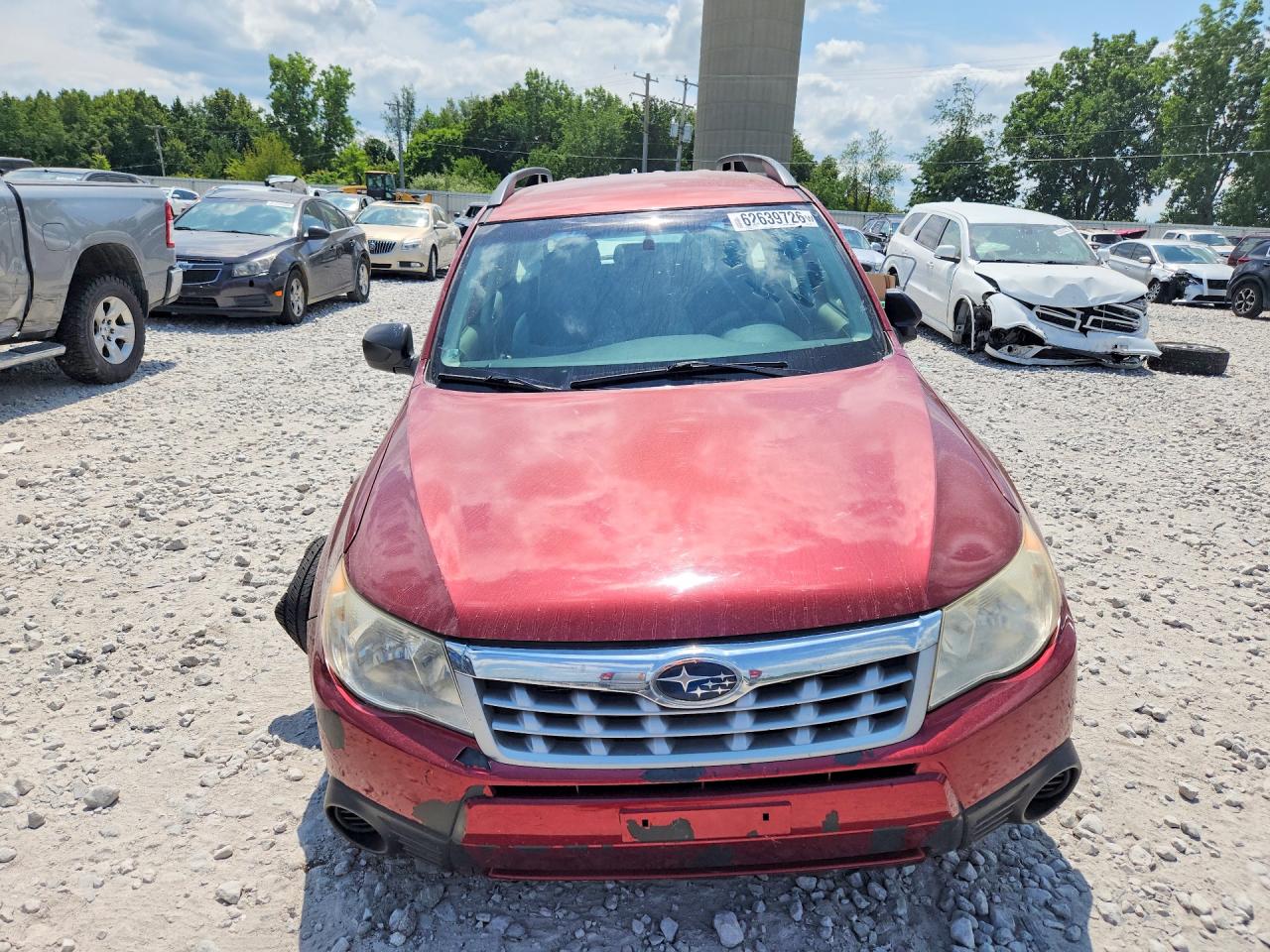 2012 Subaru Forester 2.5x Red vin: JF2SHBBC9CH448412