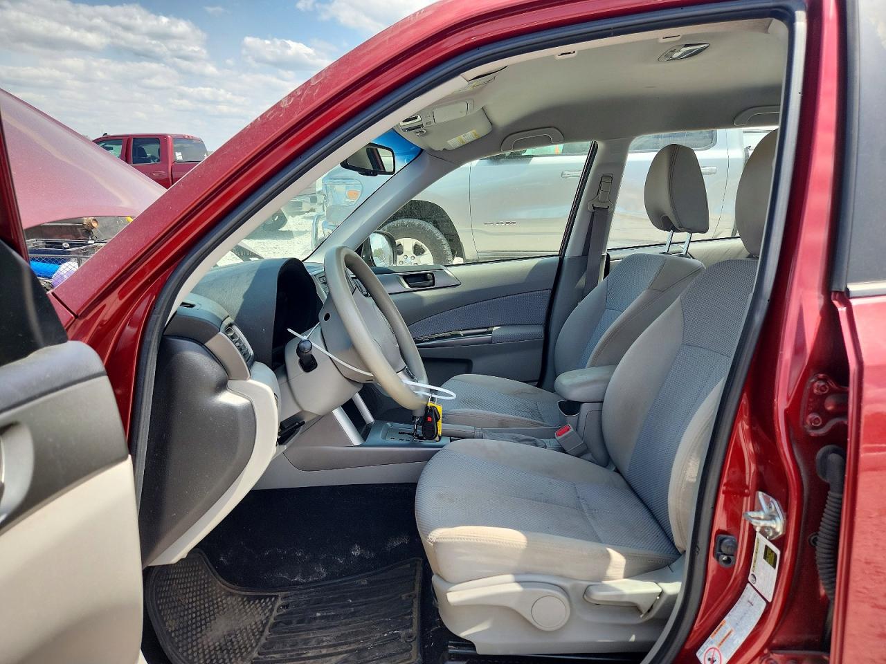 2012 Subaru Forester 2.5x Red vin: JF2SHBBC9CH448412
