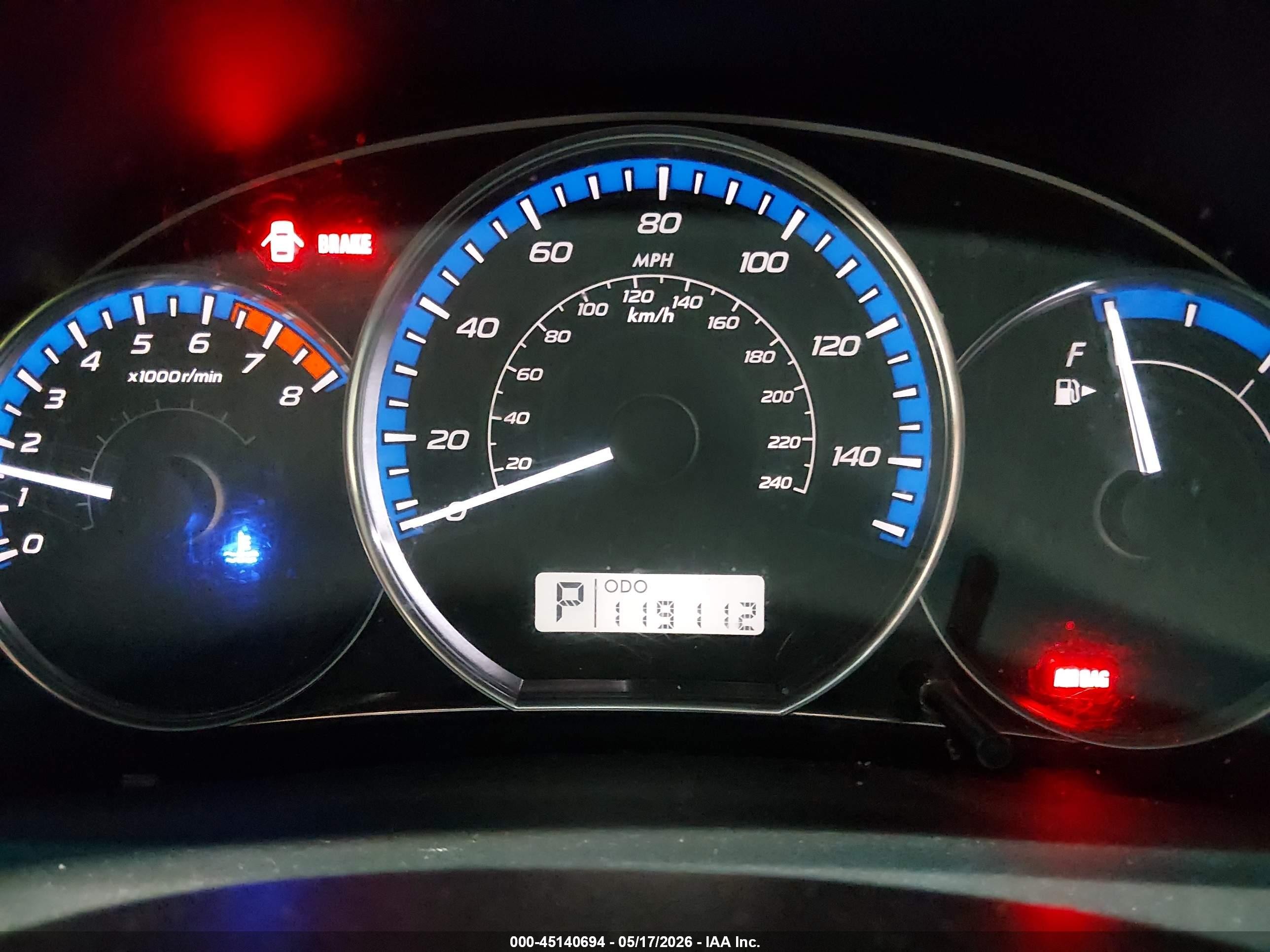 2012 Subaru Forester 2.5x Blue vin: JF2SHBBCXCH441016