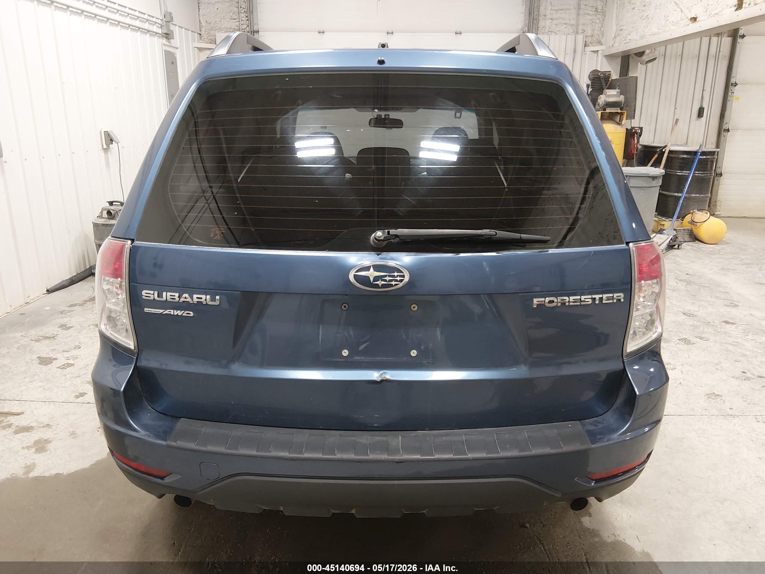 2012 Subaru Forester 2.5x Blue vin: JF2SHBBCXCH441016