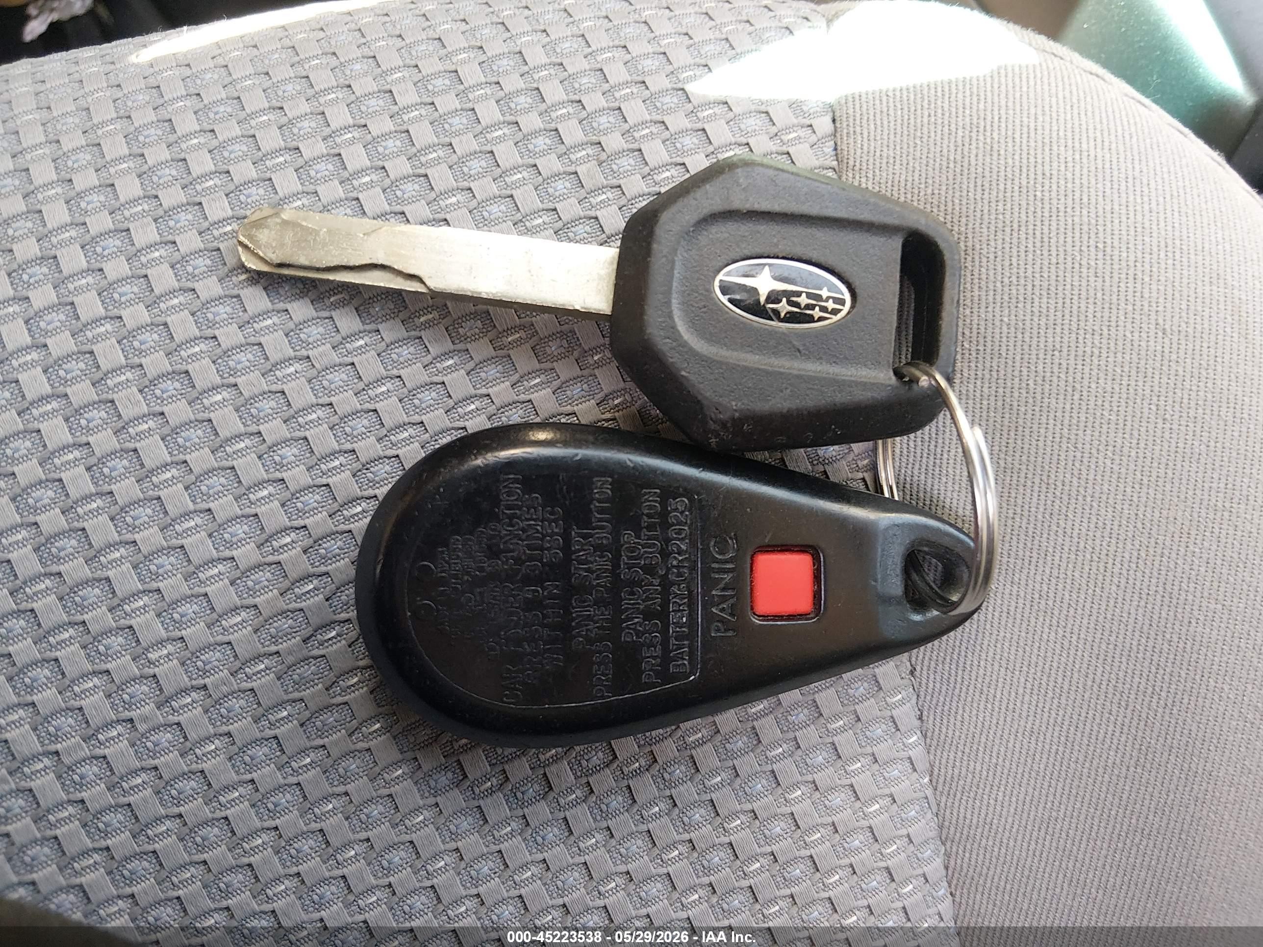 2012 Subaru Forester 2.5x Белый vin: JF2SHBBCXCH442778