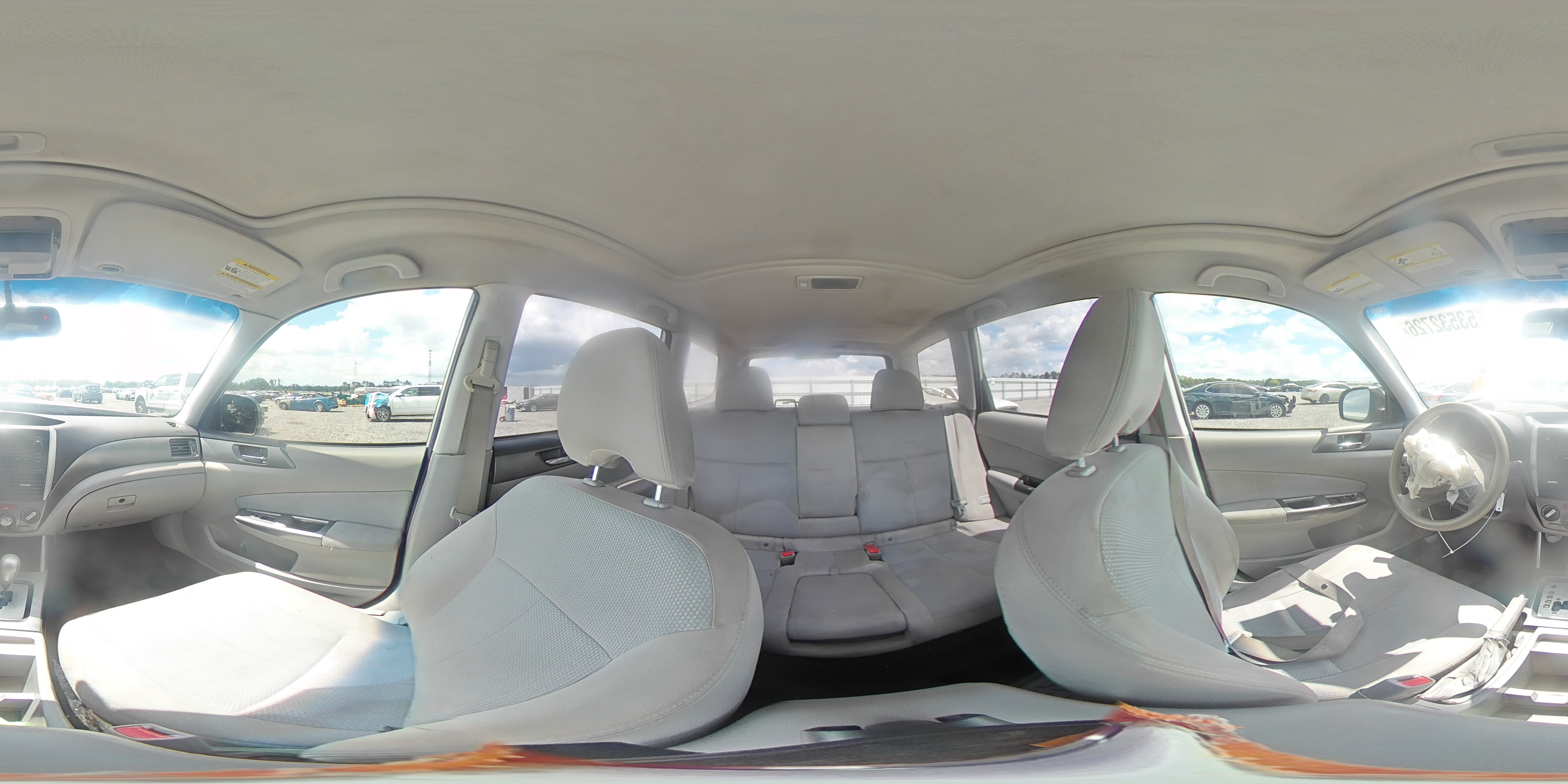 2012 Subaru Forester 2.5x Premium Белый vin: JF2SHBCC0CH457675