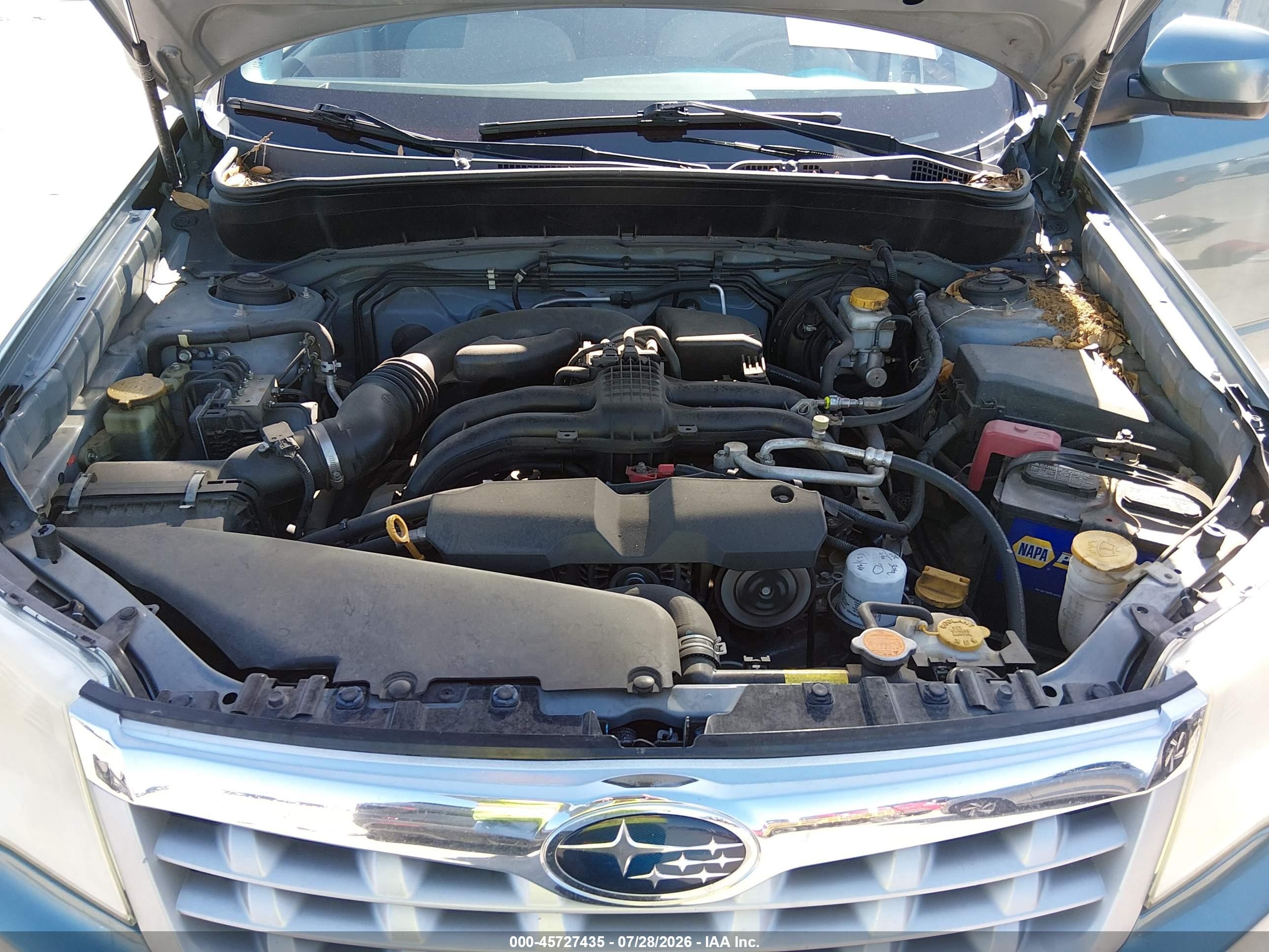 2011 Subaru Forester 2.5x Premium Blue vin: JF2SHBCC1BH775593