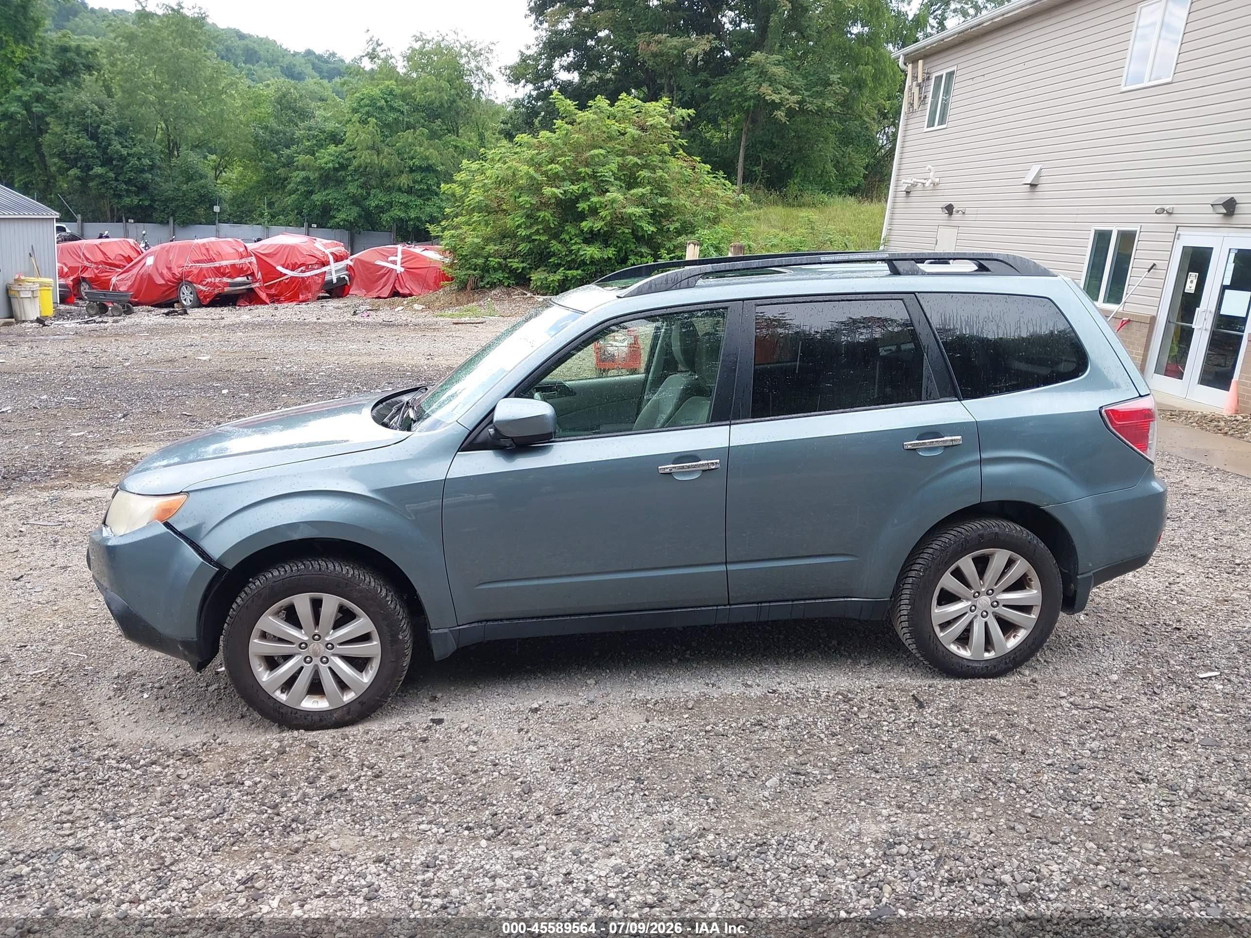 2012 Subaru Forester 2.5x Premium Синий vin: JF2SHBCC1CH416911
