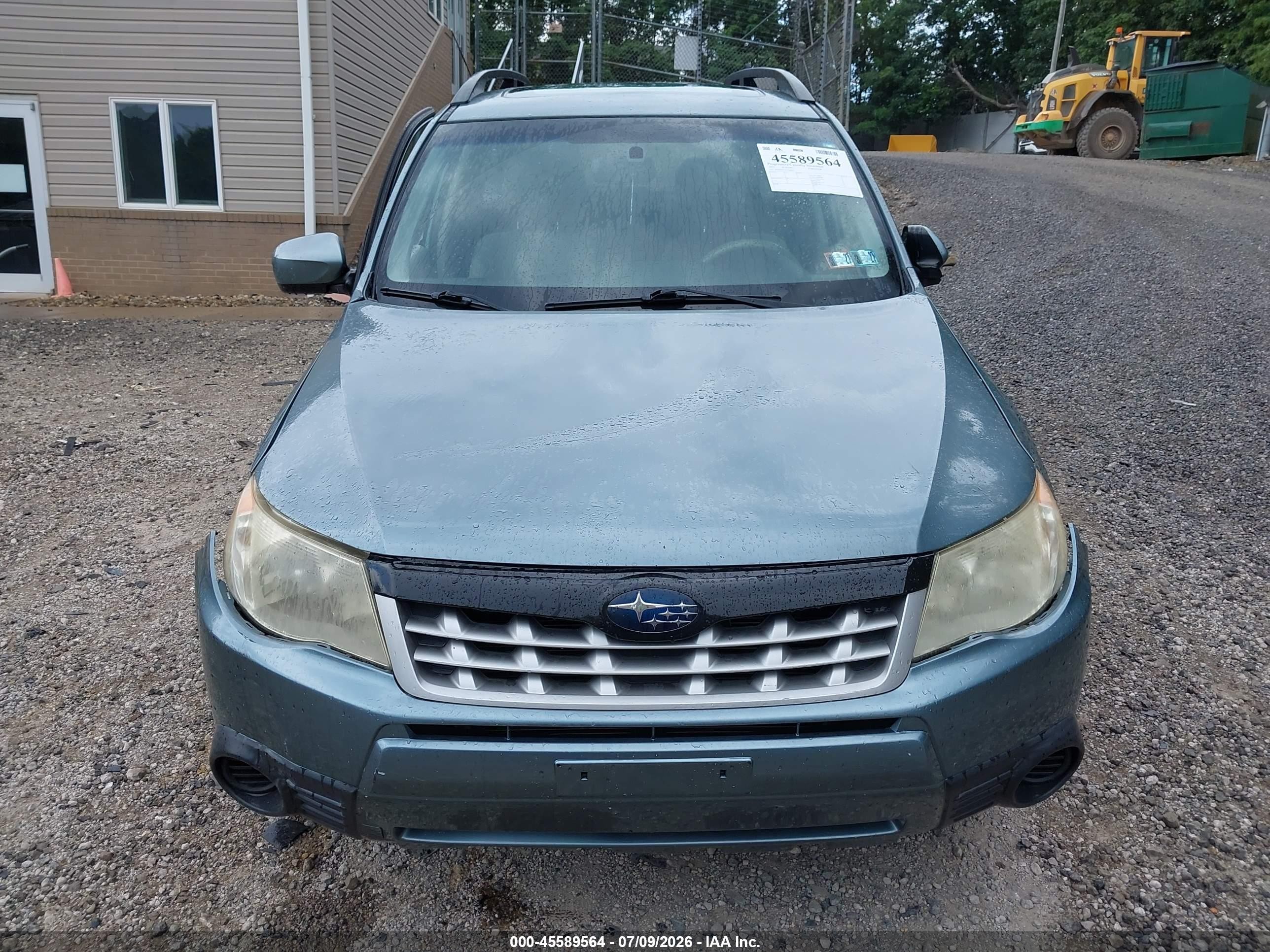 2012 Subaru Forester 2.5x Premium Синий vin: JF2SHBCC1CH416911