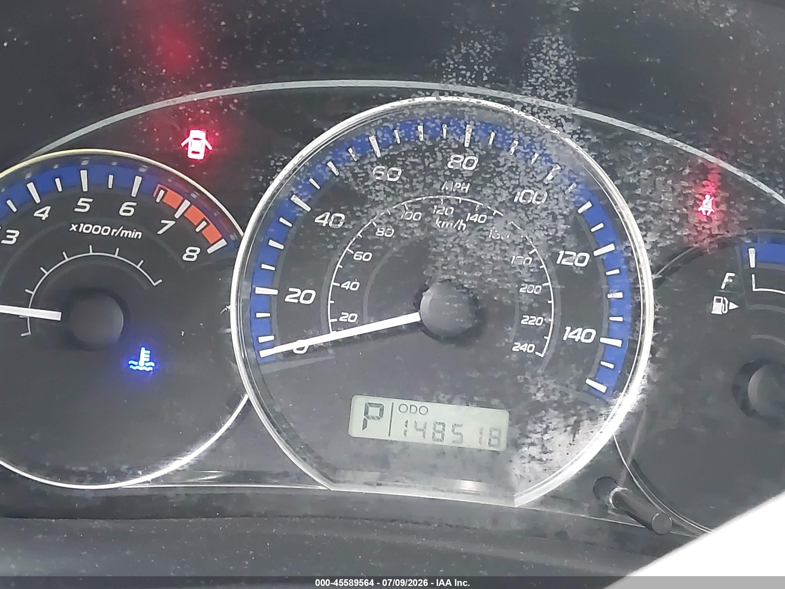 2012 Subaru Forester 2.5x Premium Синий vin: JF2SHBCC1CH416911
