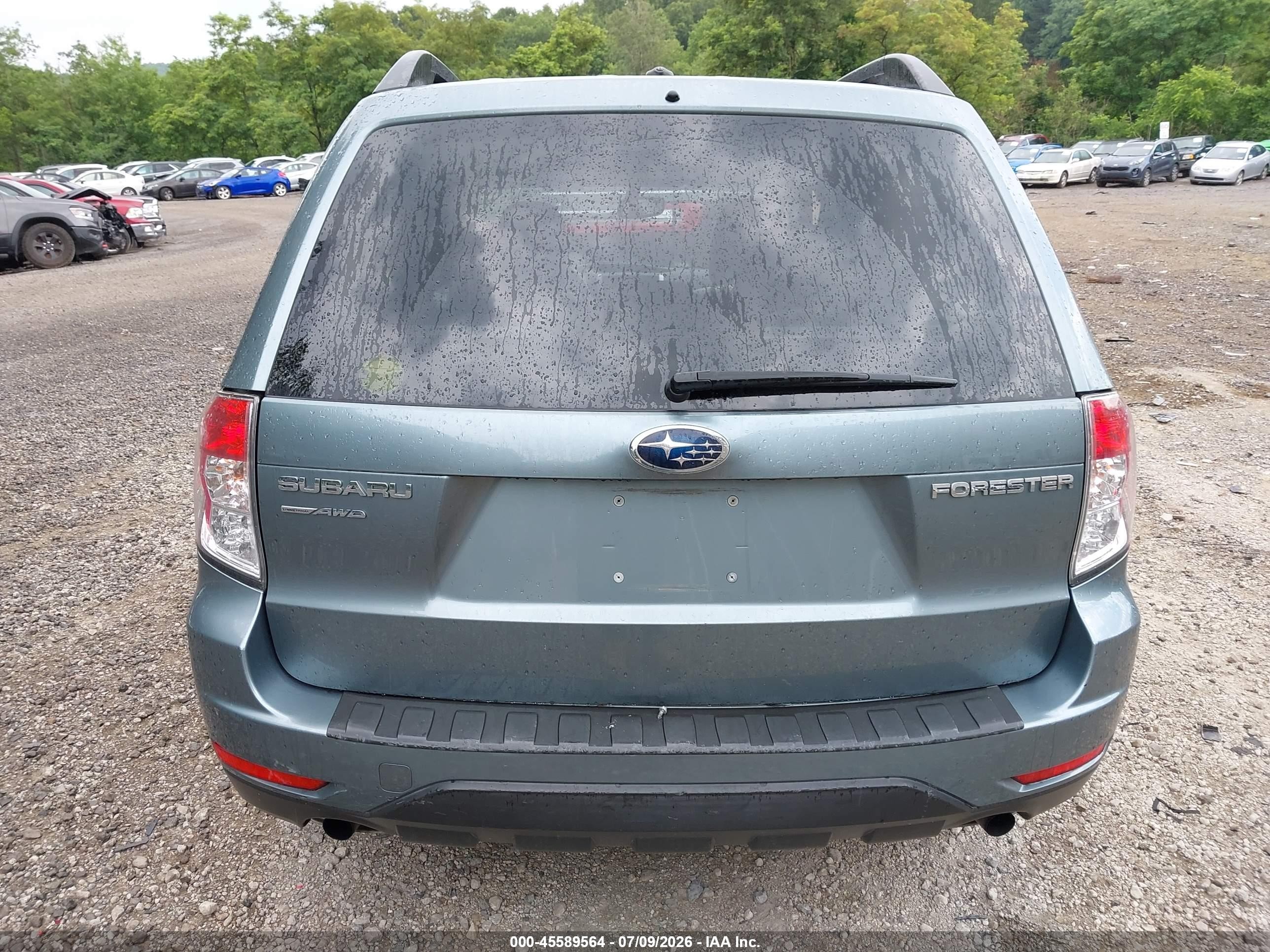 2012 Subaru Forester 2.5x Premium Синий vin: JF2SHBCC1CH416911
