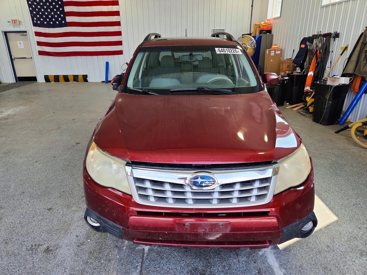 2011 Subaru Forester 2.5x Premium Red vin: JF2SHBCC5BH769649