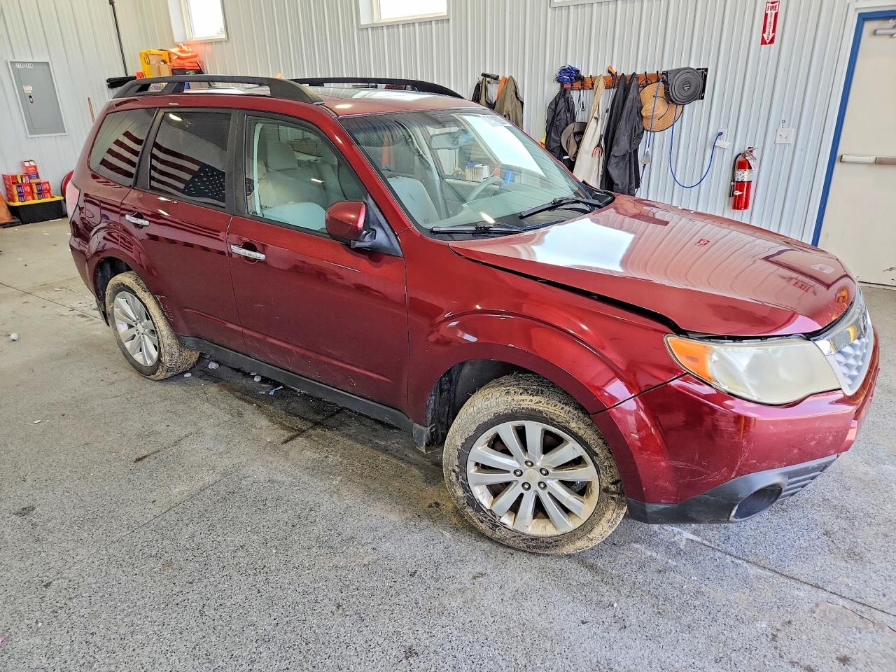2011 Subaru Forester 2.5x Premium Red vin: JF2SHBCC5BH769649