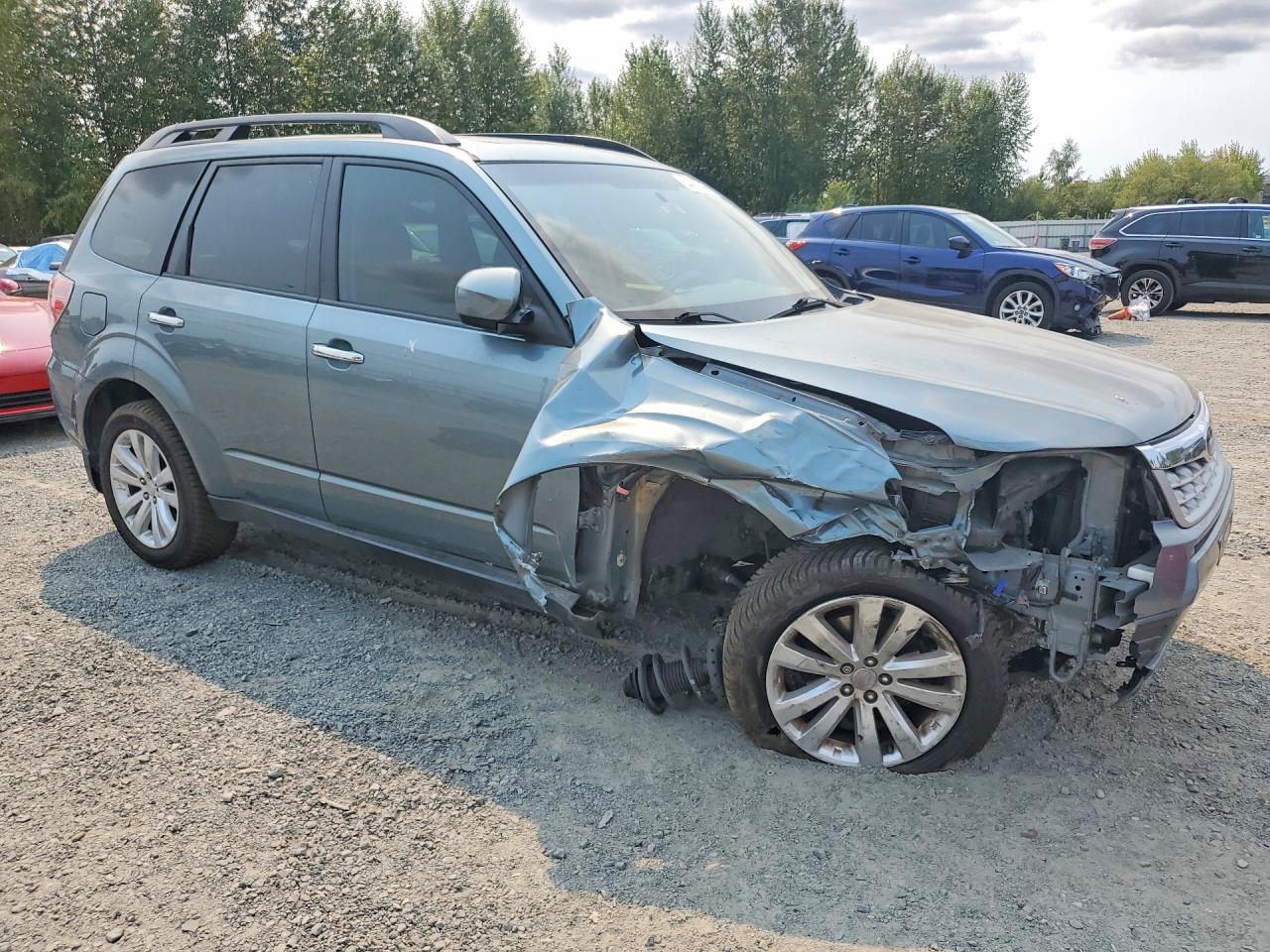 2011 Subaru Forester 2.5x Premium Teal vin: JF2SHBCC5BH780697