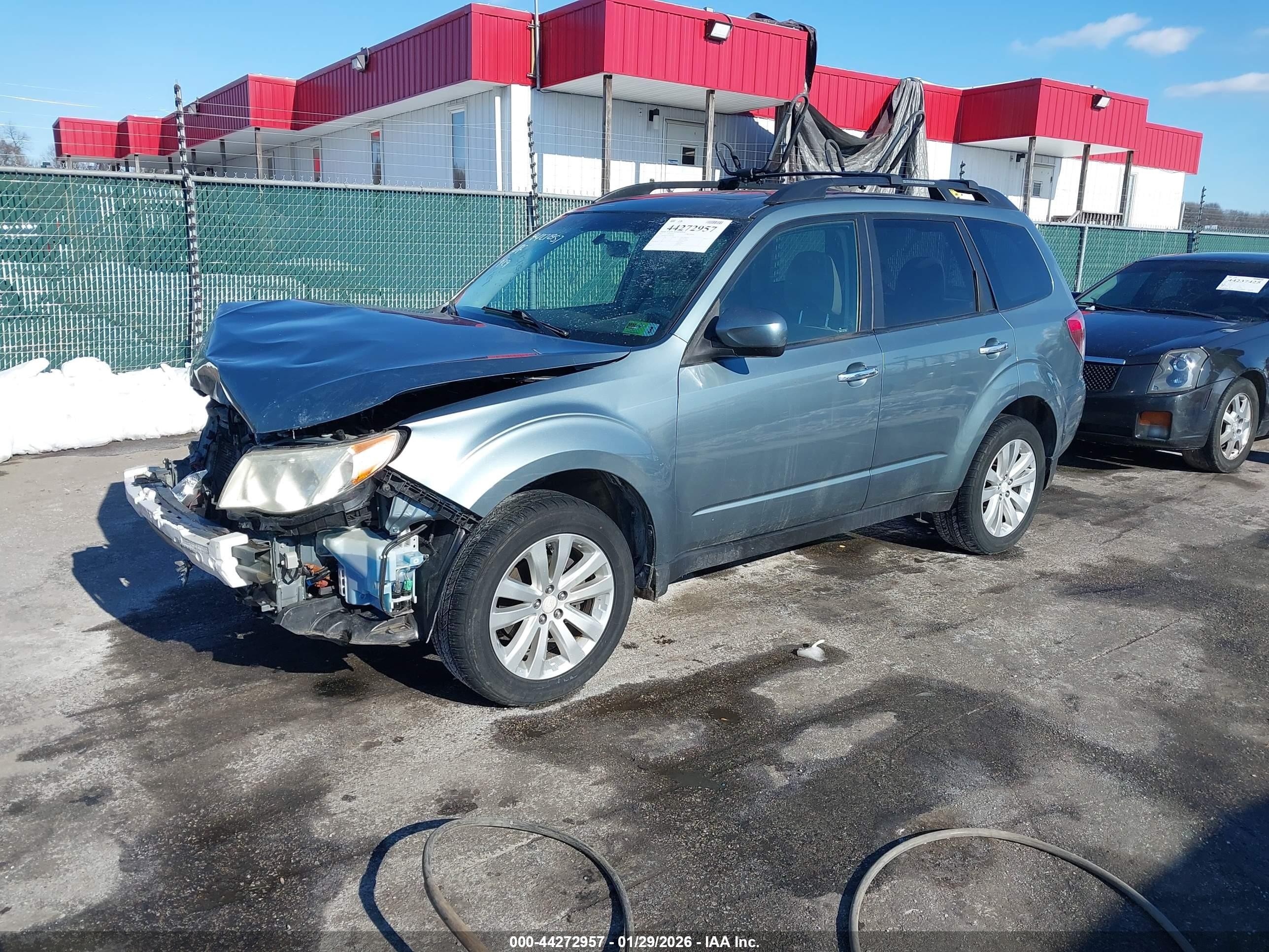 2012 Subaru Forester 2.5x Premium Blue vin: JF2SHBCC6CH451248