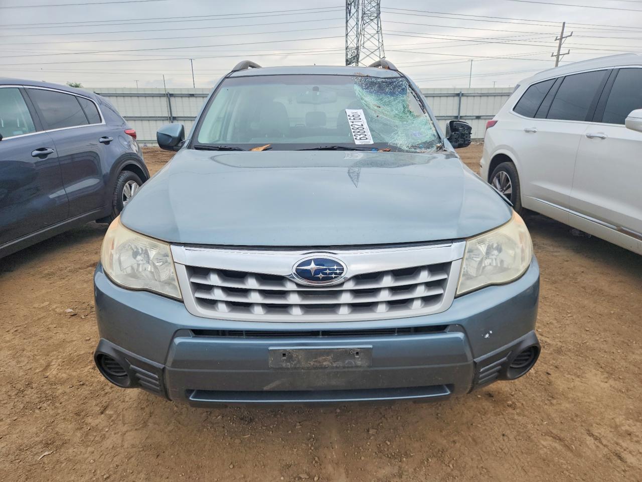 2012 Subaru Forester 2.5x Premium Синий vin: JF2SHBCC8CH432426