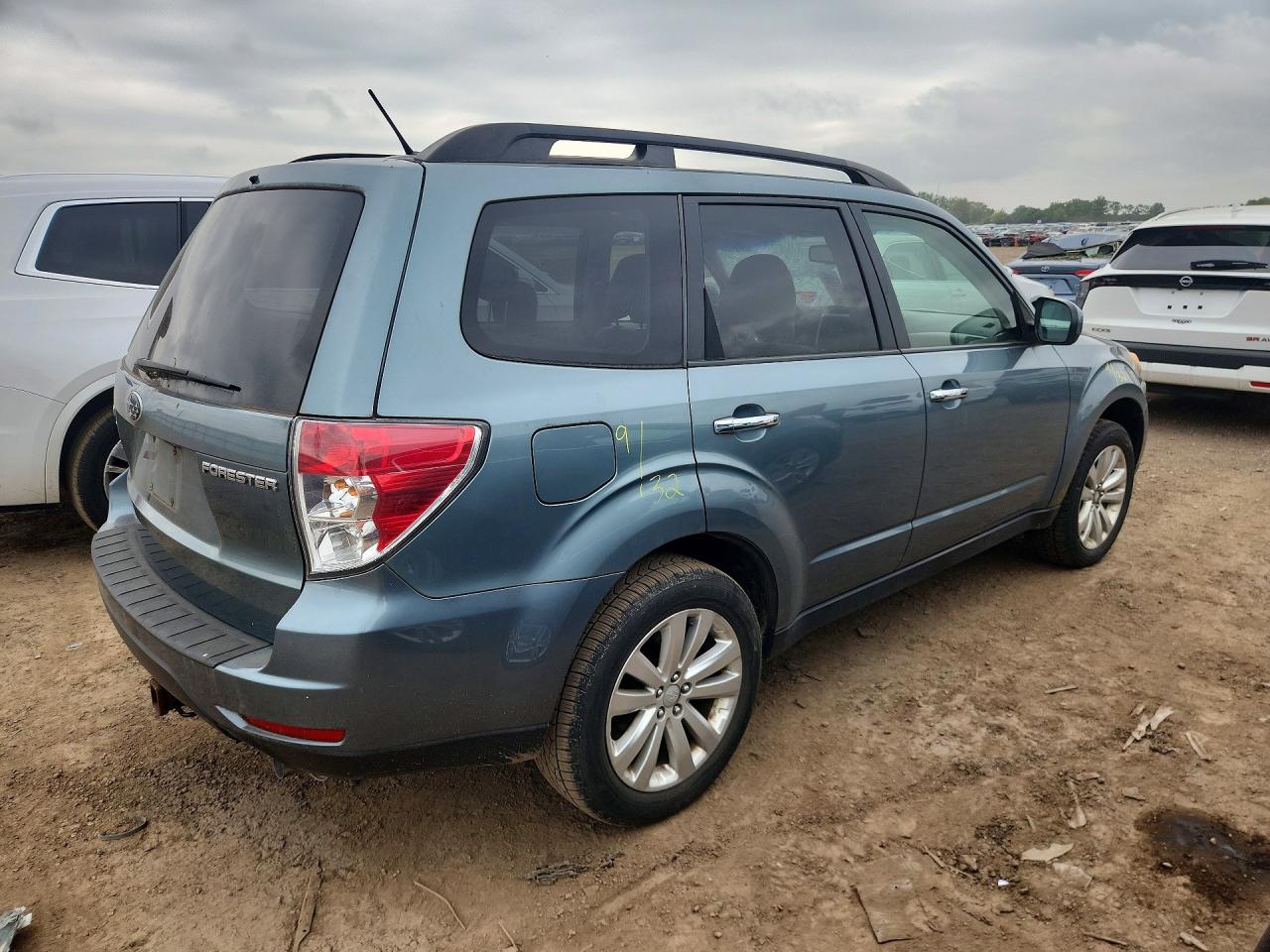 2012 Subaru Forester 2.5x Premium Синий vin: JF2SHBCC8CH432426