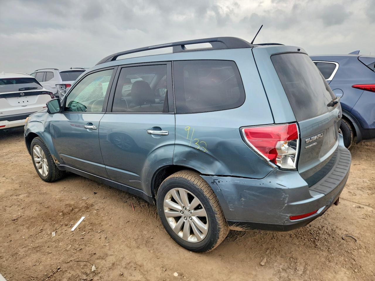 2012 Subaru Forester 2.5x Premium Синий vin: JF2SHBCC8CH432426
