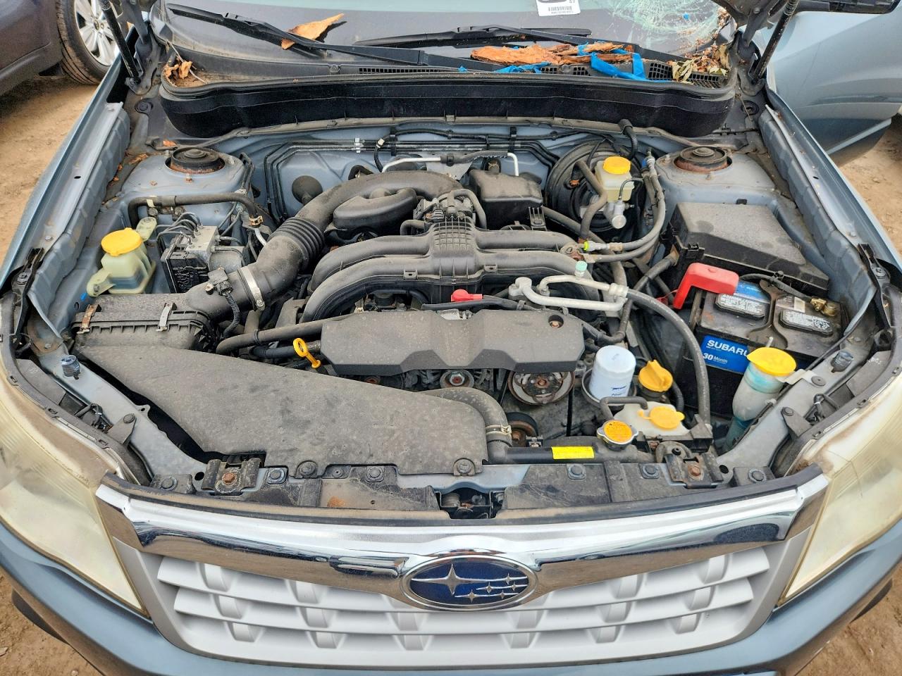 2012 Subaru Forester 2.5x Premium Синий vin: JF2SHBCC8CH432426