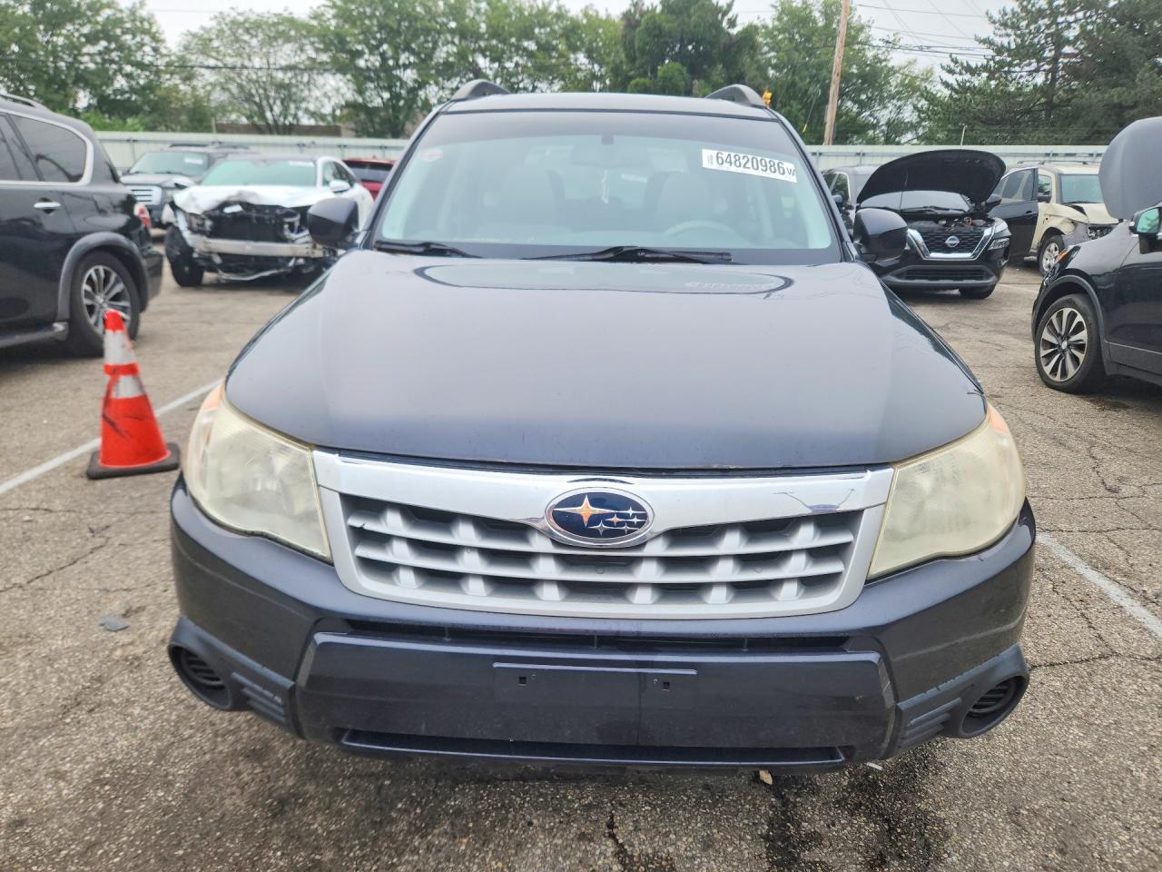 2012 Subaru Forester 2.5x Premium Gray vin: JF2SHBDC0CH417076