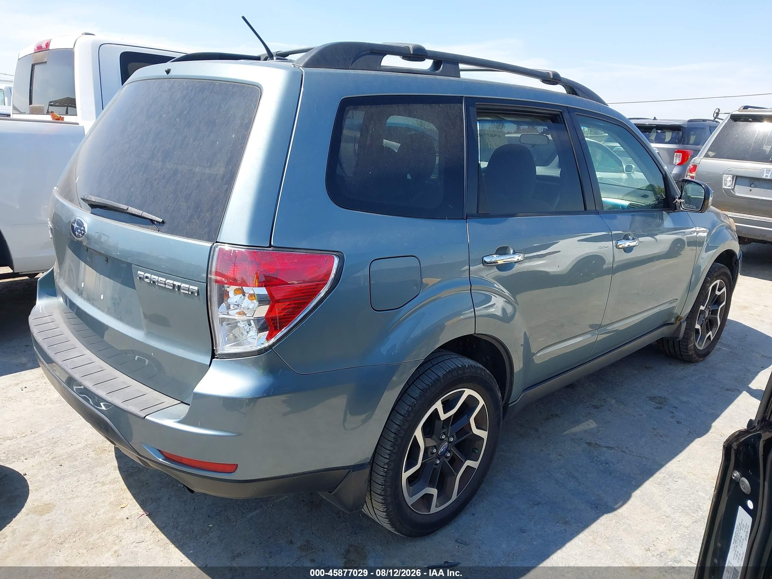 2012 Subaru Forester 2.5x Premium Light Blue vin: JF2SHBDC5CH425027