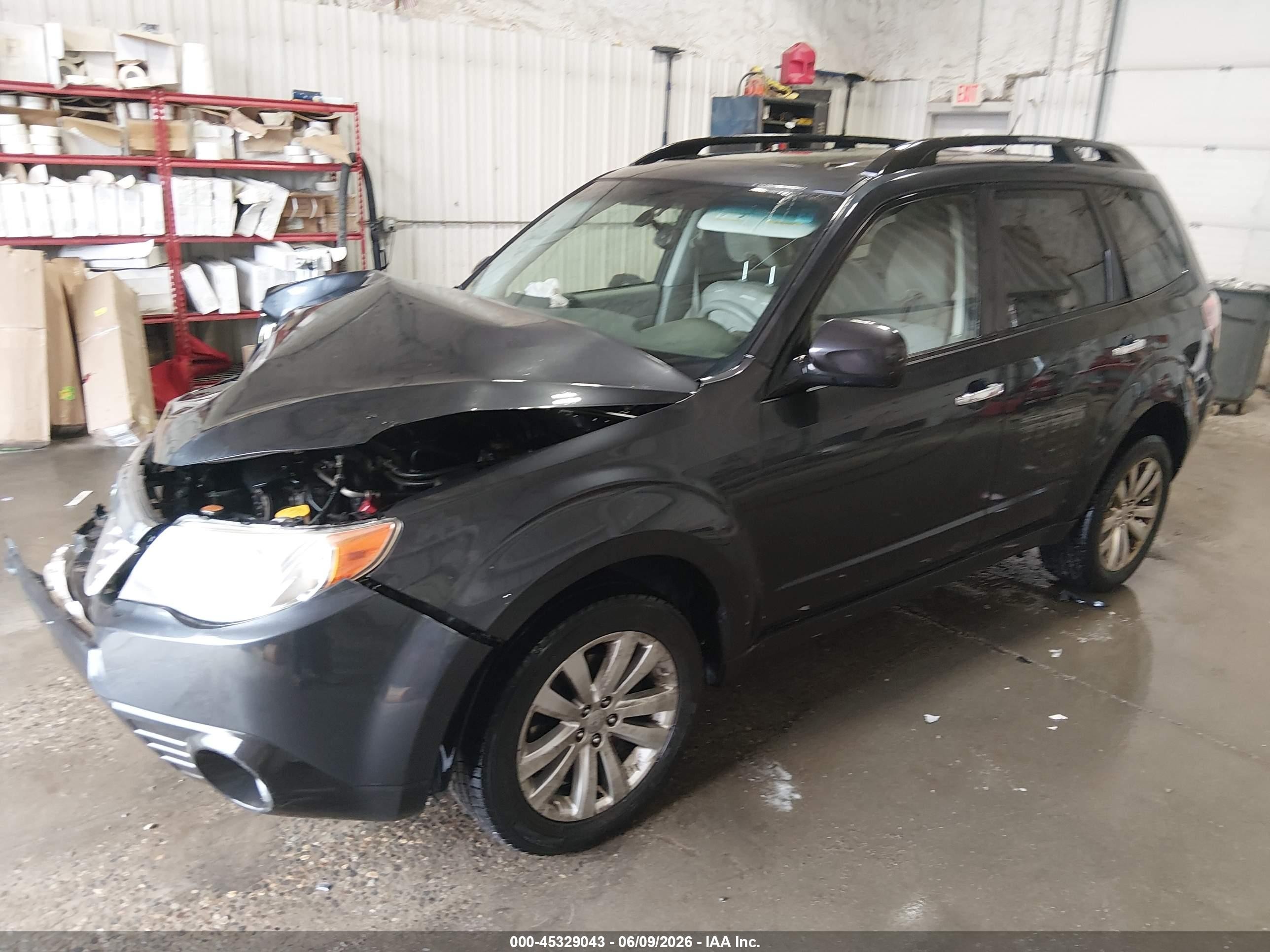 2012 Subaru Forester 2.5x Premium Black vin: JF2SHBDC5CH429305