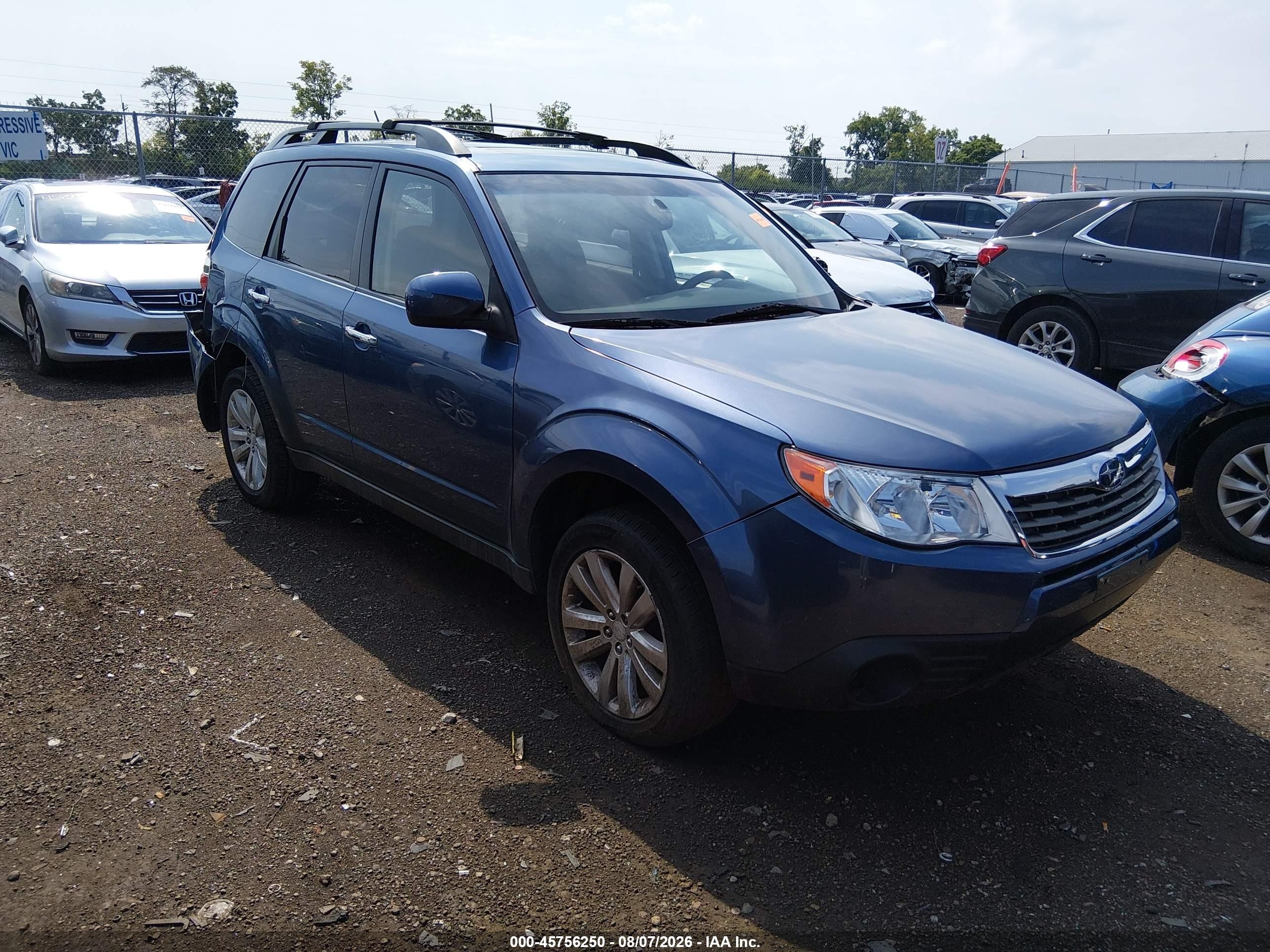 2011 Subaru Forester 2.5x Premium Синий vin: JF2SHBDC6BH731362