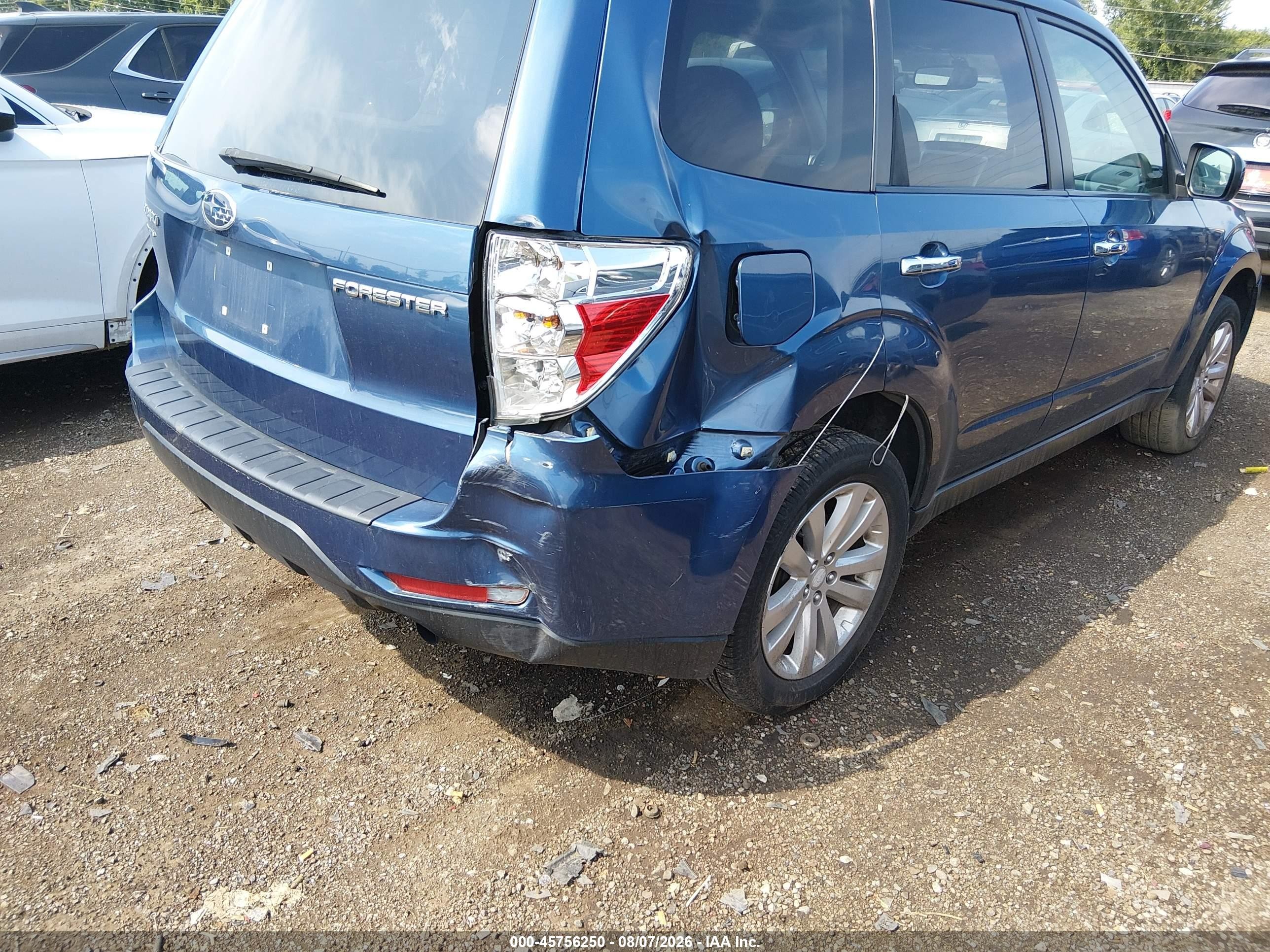 2011 Subaru Forester 2.5x Premium Синий vin: JF2SHBDC6BH731362