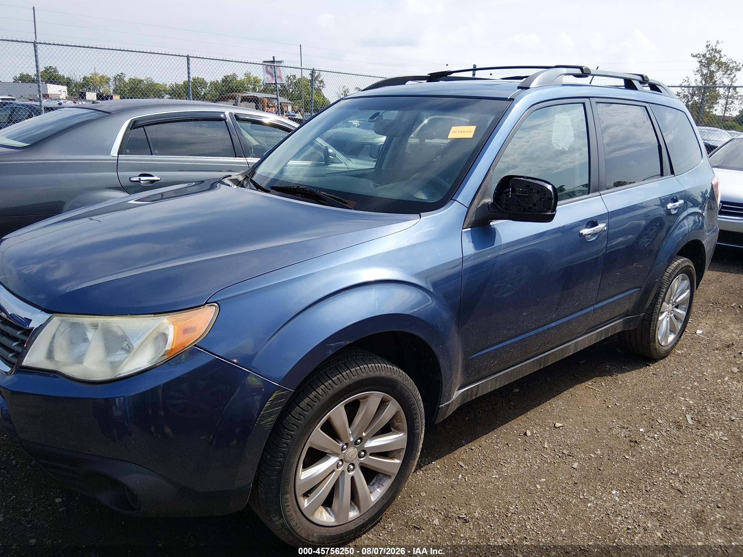 2011 Subaru Forester 2.5x Premium Синий vin: JF2SHBDC6BH731362