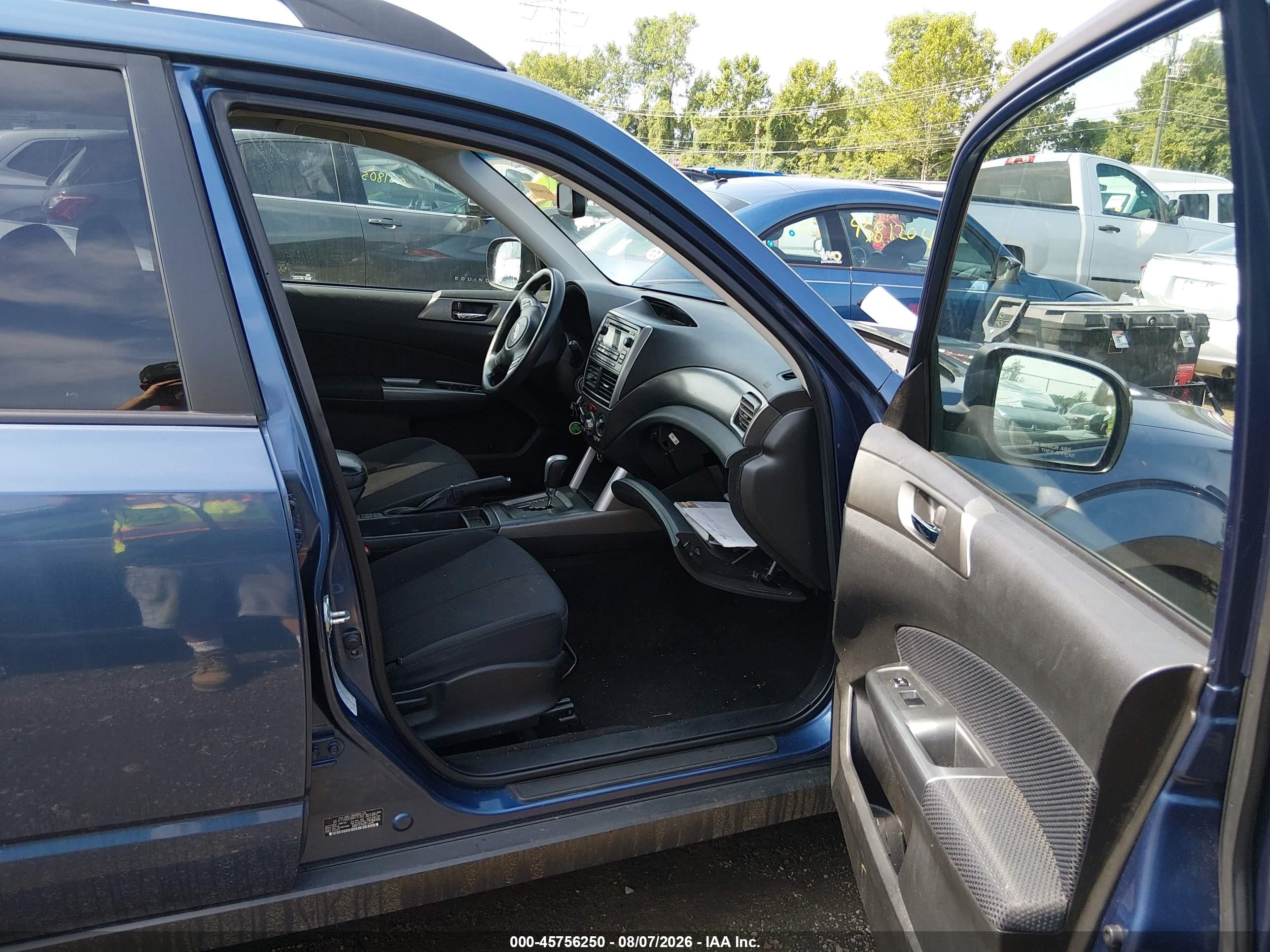 2011 Subaru Forester 2.5x Premium Синий vin: JF2SHBDC6BH731362