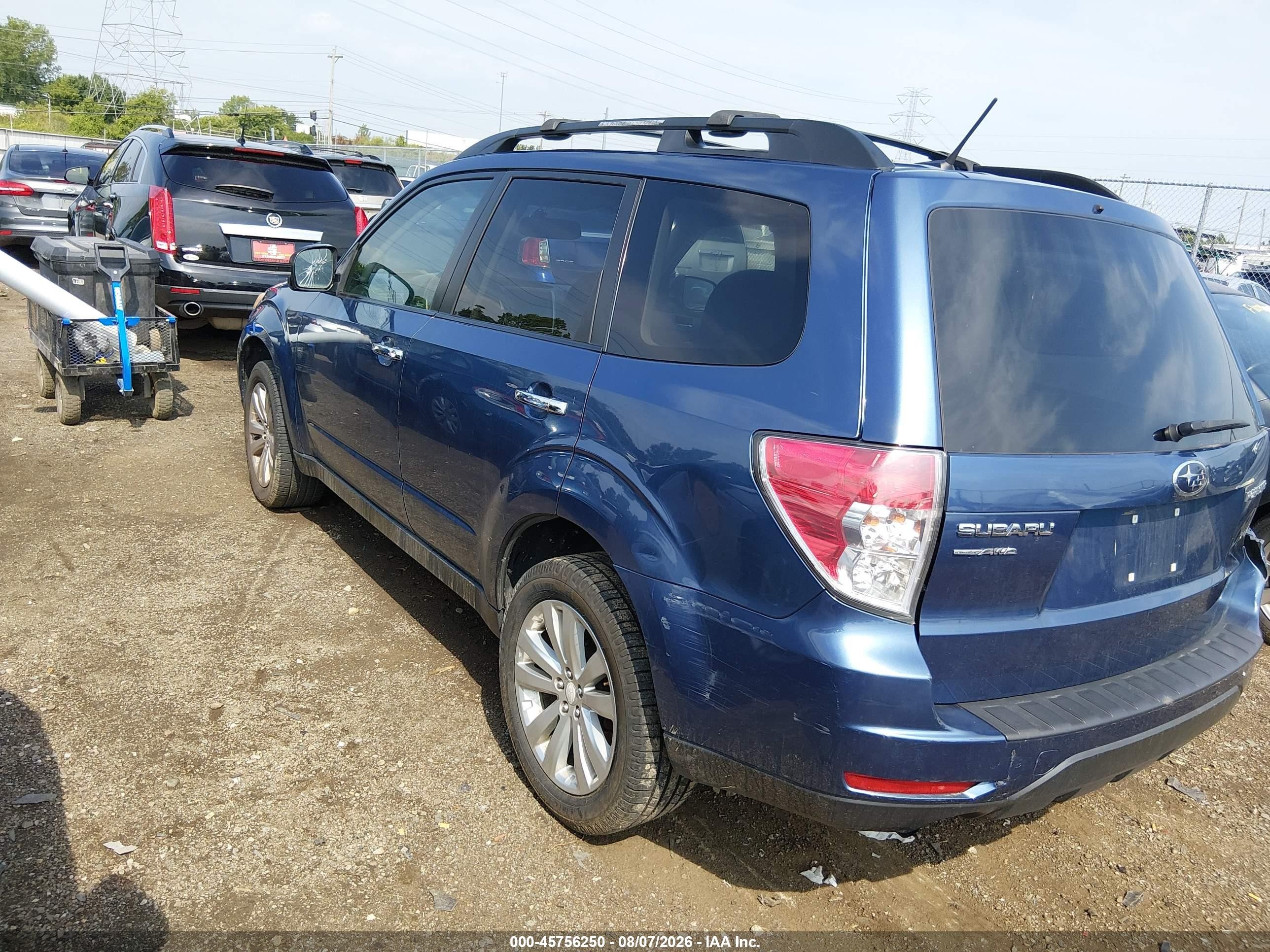 2011 Subaru Forester 2.5x Premium Синий vin: JF2SHBDC6BH731362