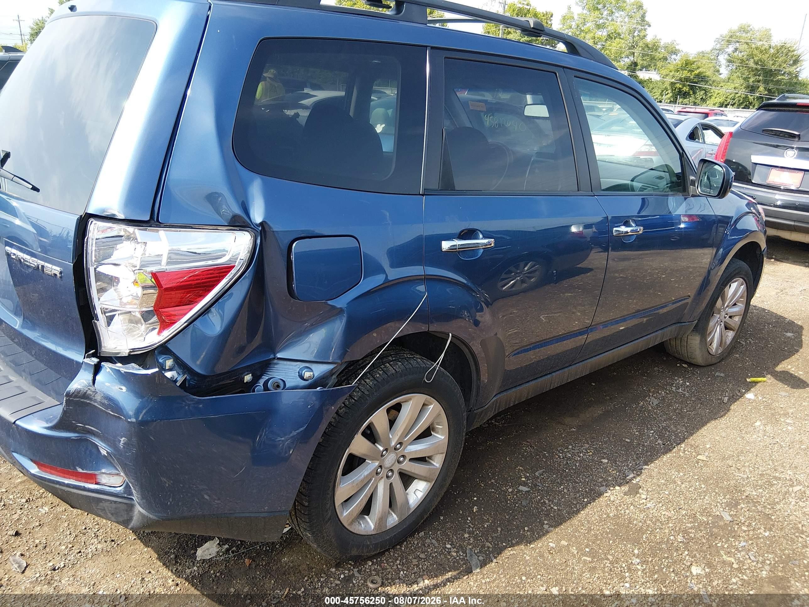 2011 Subaru Forester 2.5x Premium Синий vin: JF2SHBDC6BH731362