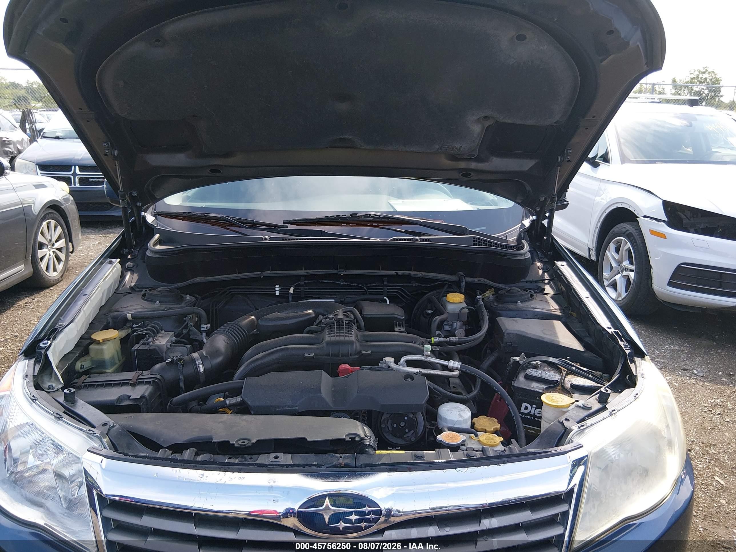 2011 Subaru Forester 2.5x Premium Синий vin: JF2SHBDC6BH731362