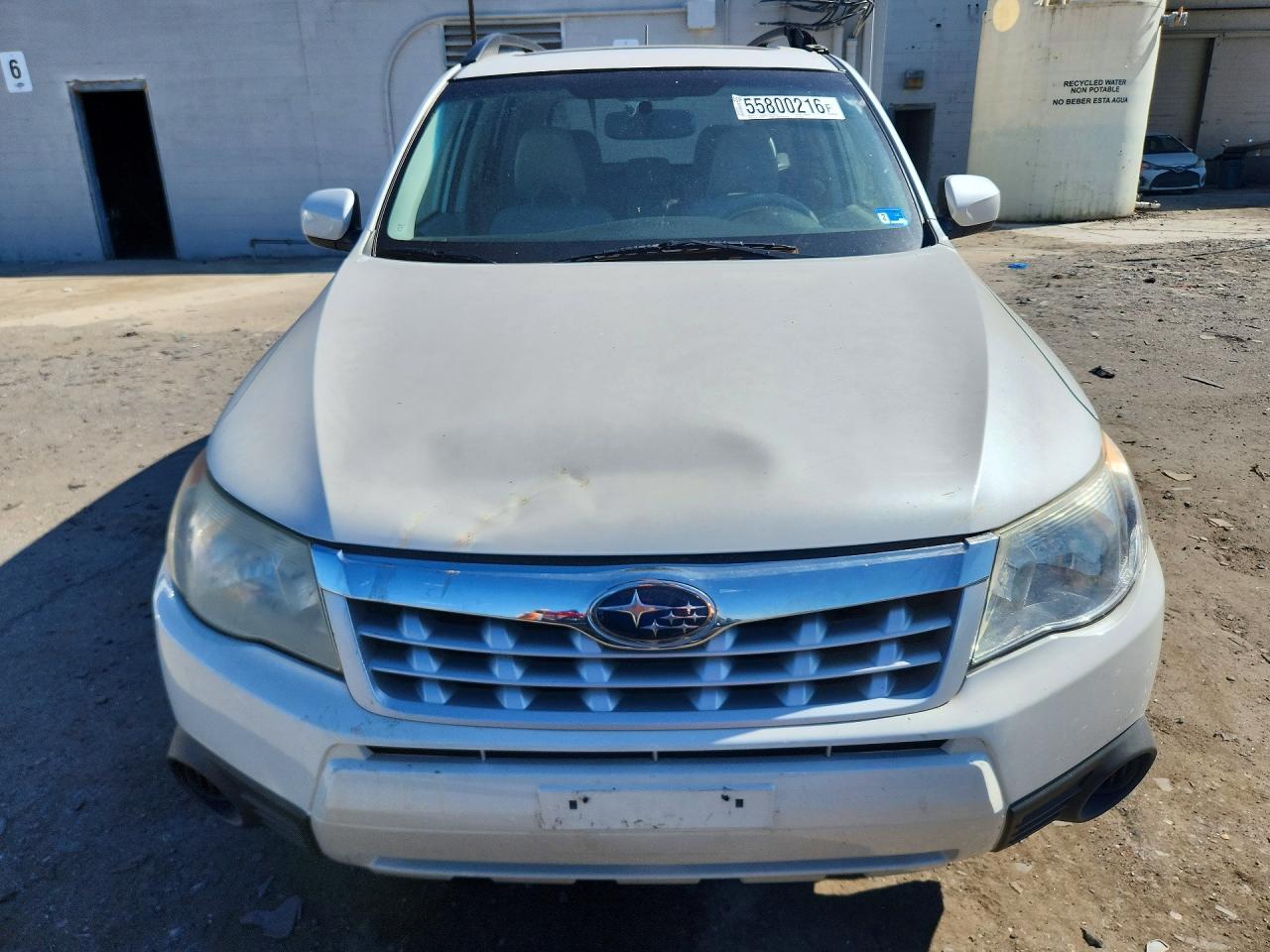 2011 Subaru Forester White vin: JF2SHBDC7BH720659