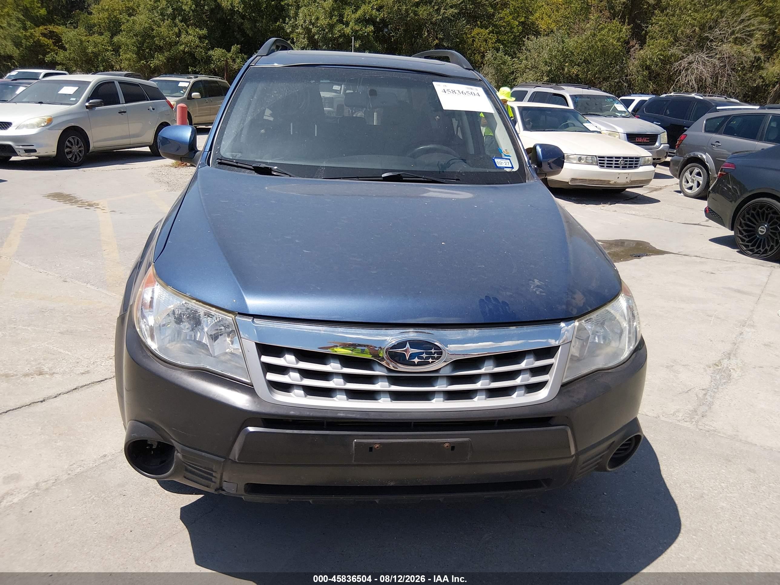 2012 Subaru Forester 2.5x Premium Blue vin: JF2SHBDC9CH427363