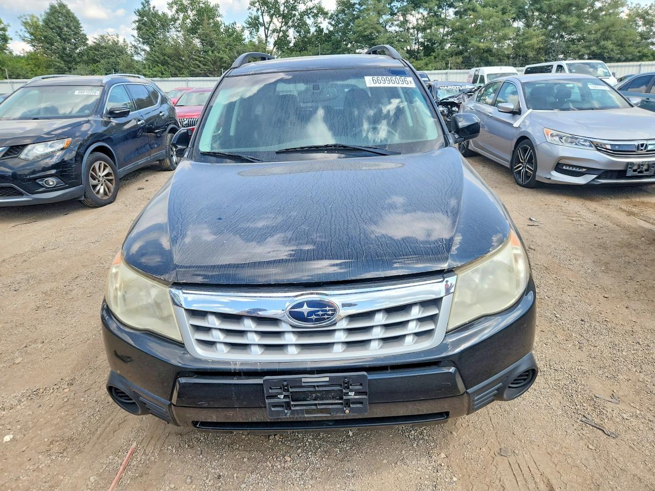 2012 Subaru Forester 2.5x Premium Black vin: JF2SHBDCXCH456449