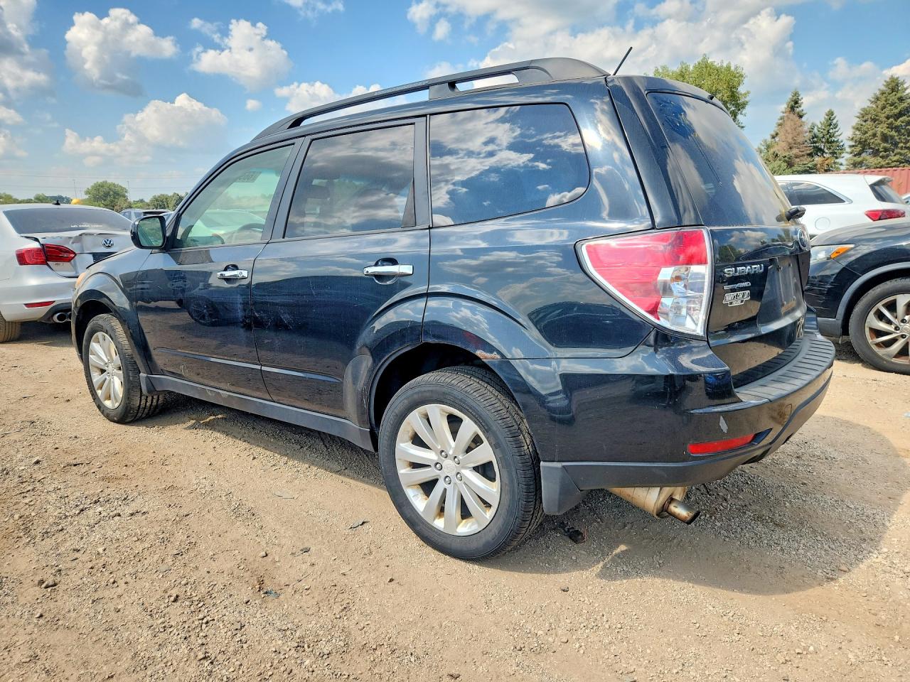 2012 Subaru Forester 2.5x Premium Black vin: JF2SHBDCXCH456449