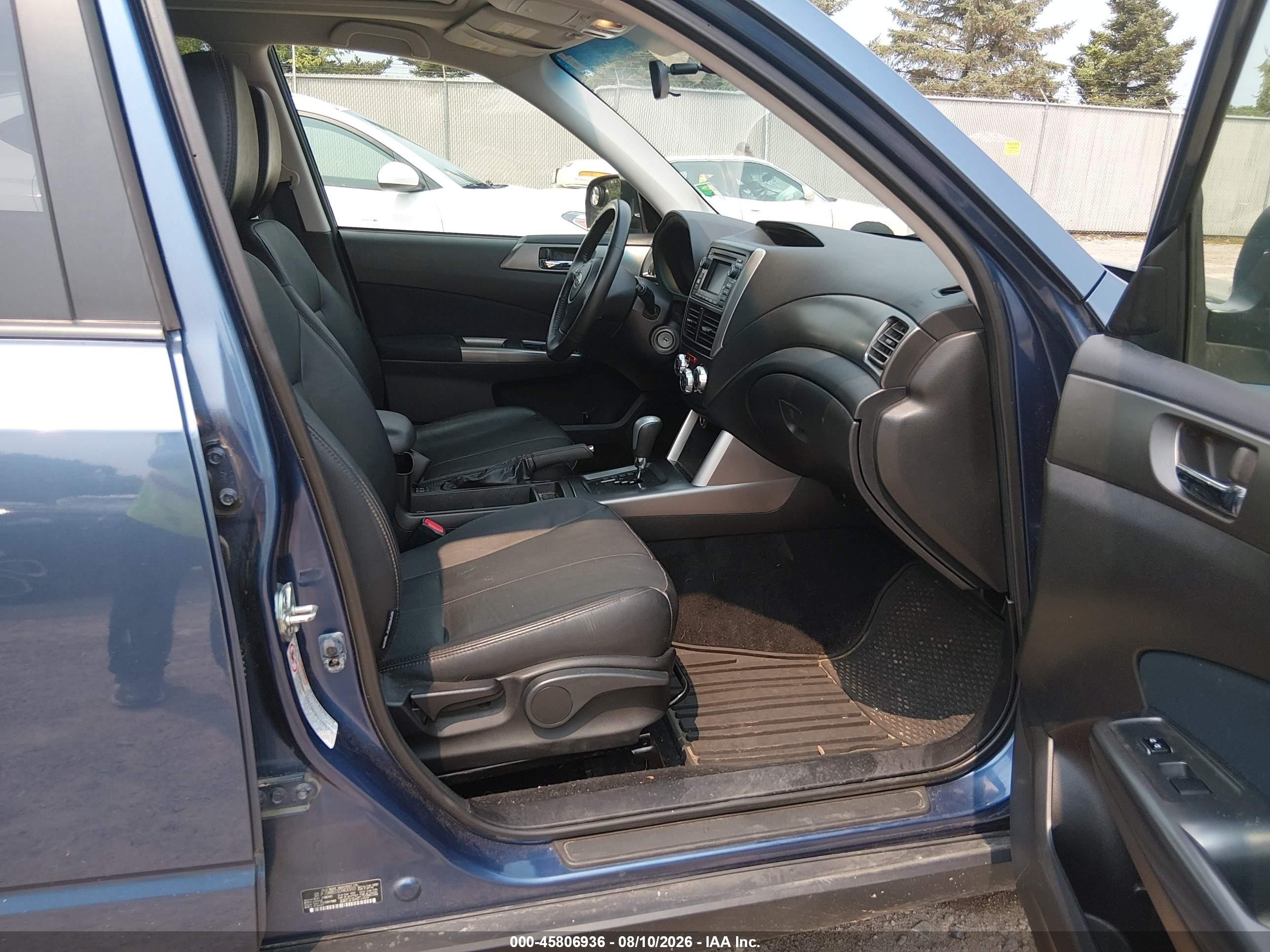 2012 Subaru Forester 2.5x Limited Light Blue vin: JF2SHBEC0CH400910