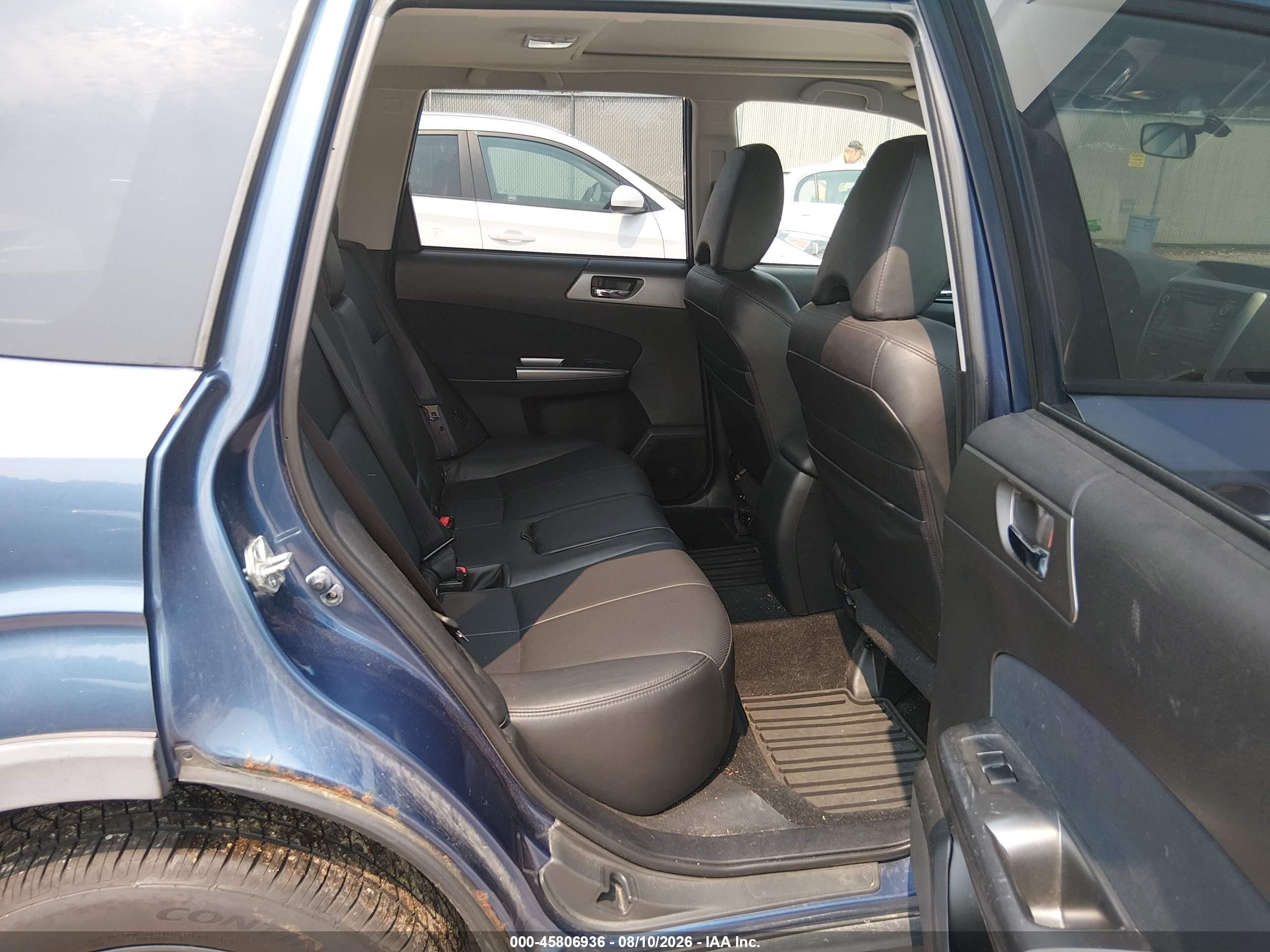 2012 Subaru Forester 2.5x Limited Light Blue vin: JF2SHBEC0CH400910