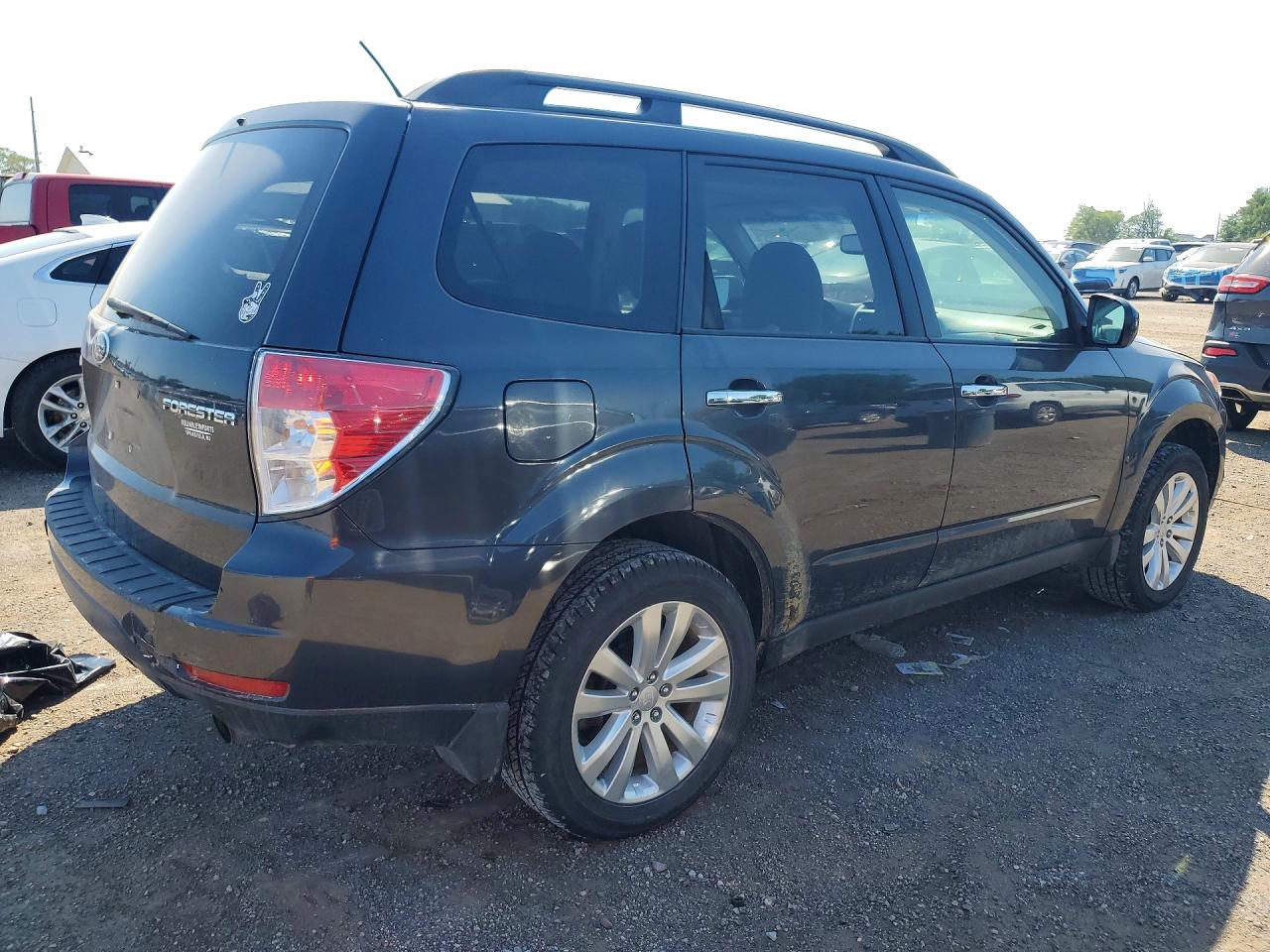 2012 Subaru Forester Limited Black vin: JF2SHBEC3CH434405