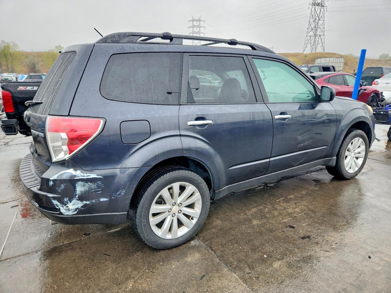 2011 Subaru Forester Limited Синий vin: JF2SHBEC6BH775487