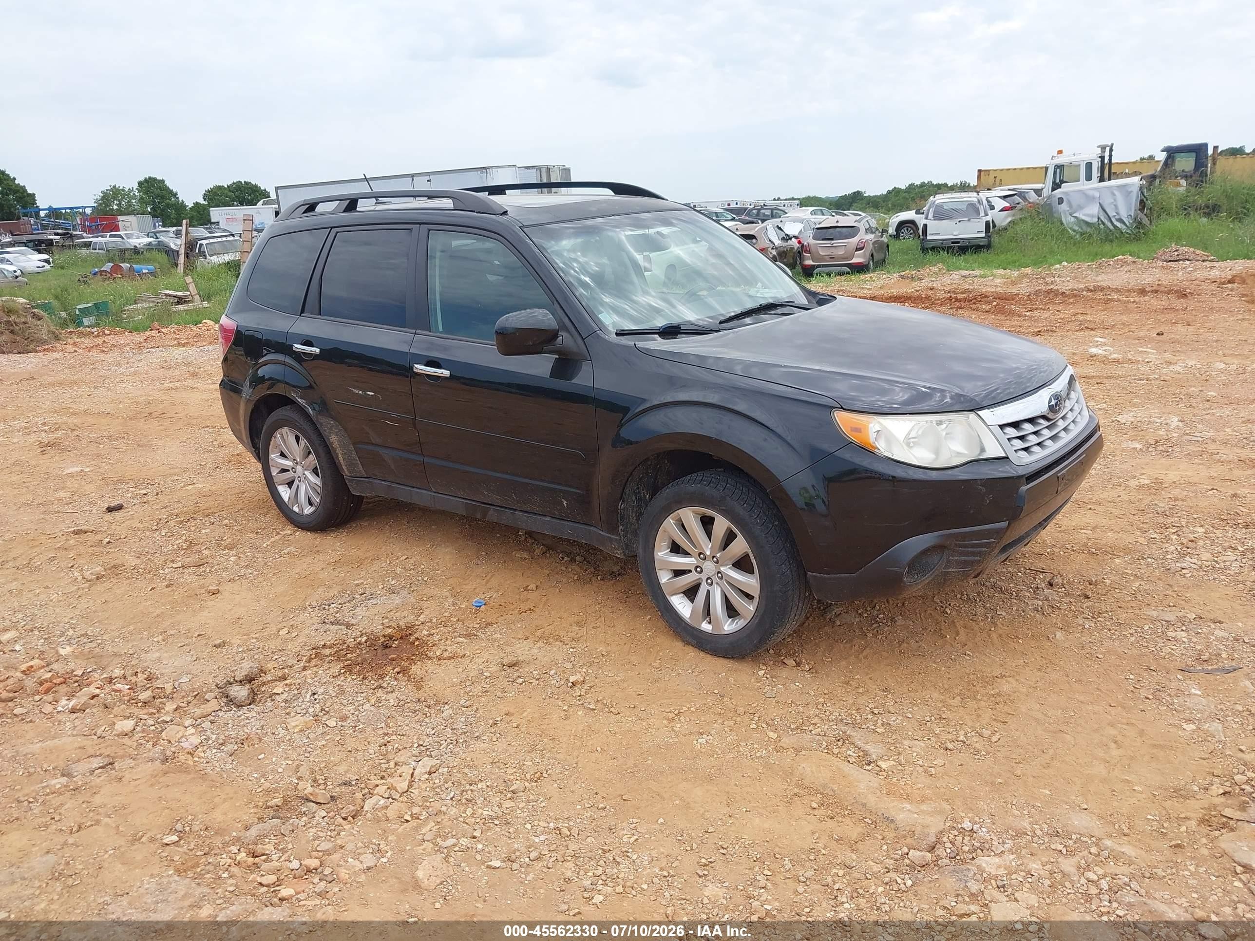 2011 Subaru Forester 2.5x Limited Black vin: JF2SHBEC7BH711054