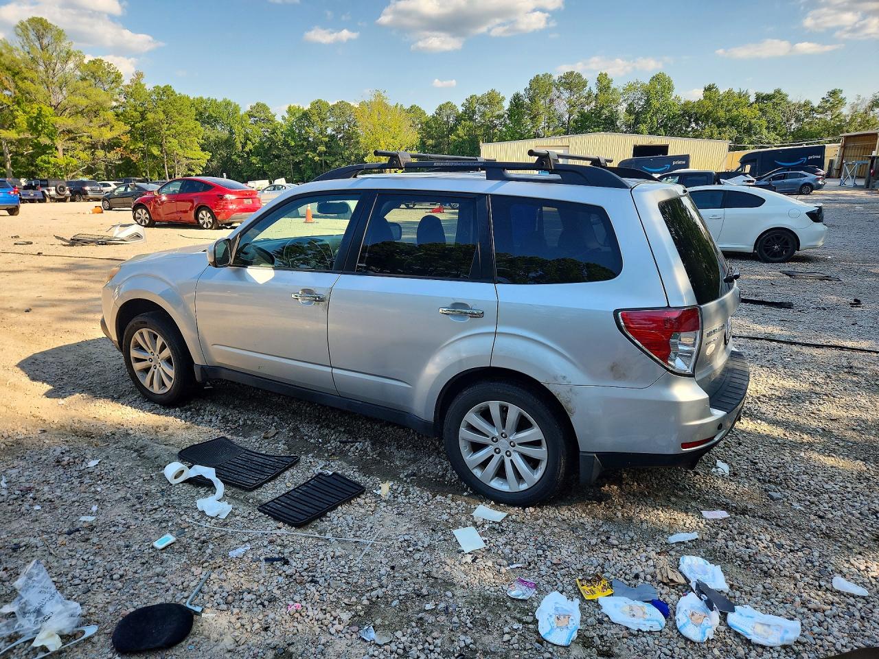 2011 Subaru Forester Limited Silver vin: JF2SHBEC7BH745916