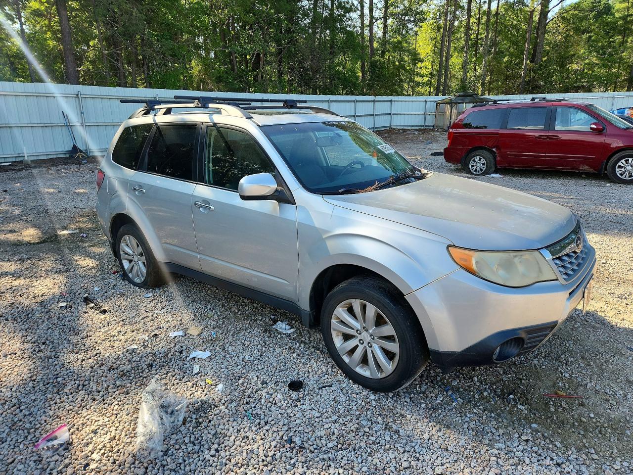 2011 Subaru Forester Limited Silver vin: JF2SHBEC7BH745916